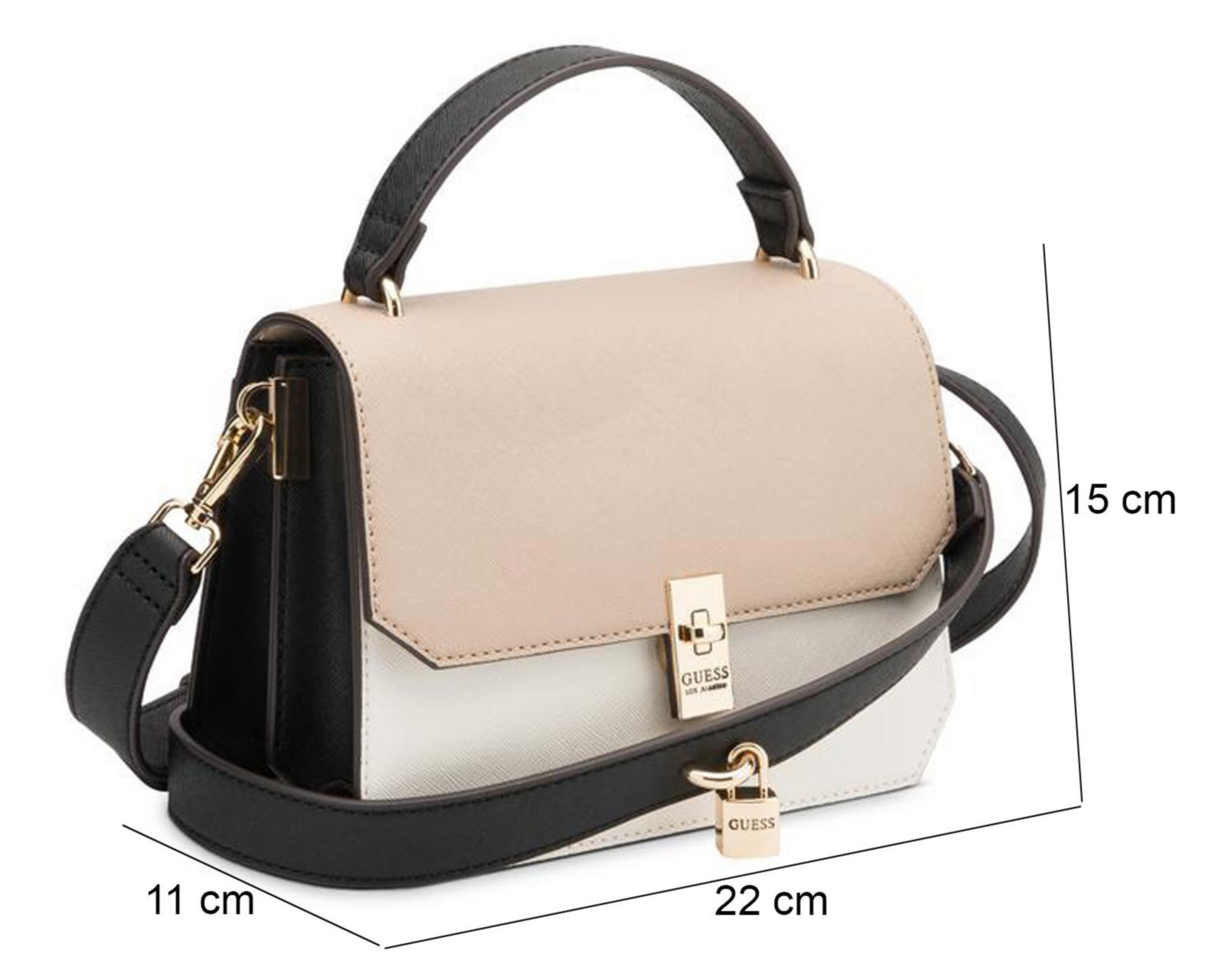 Foto 6 pulgar | Bolsa Cruzada Guess Lowen