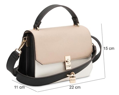 Foto 5 | Bolsa Cruzada Guess Lowen