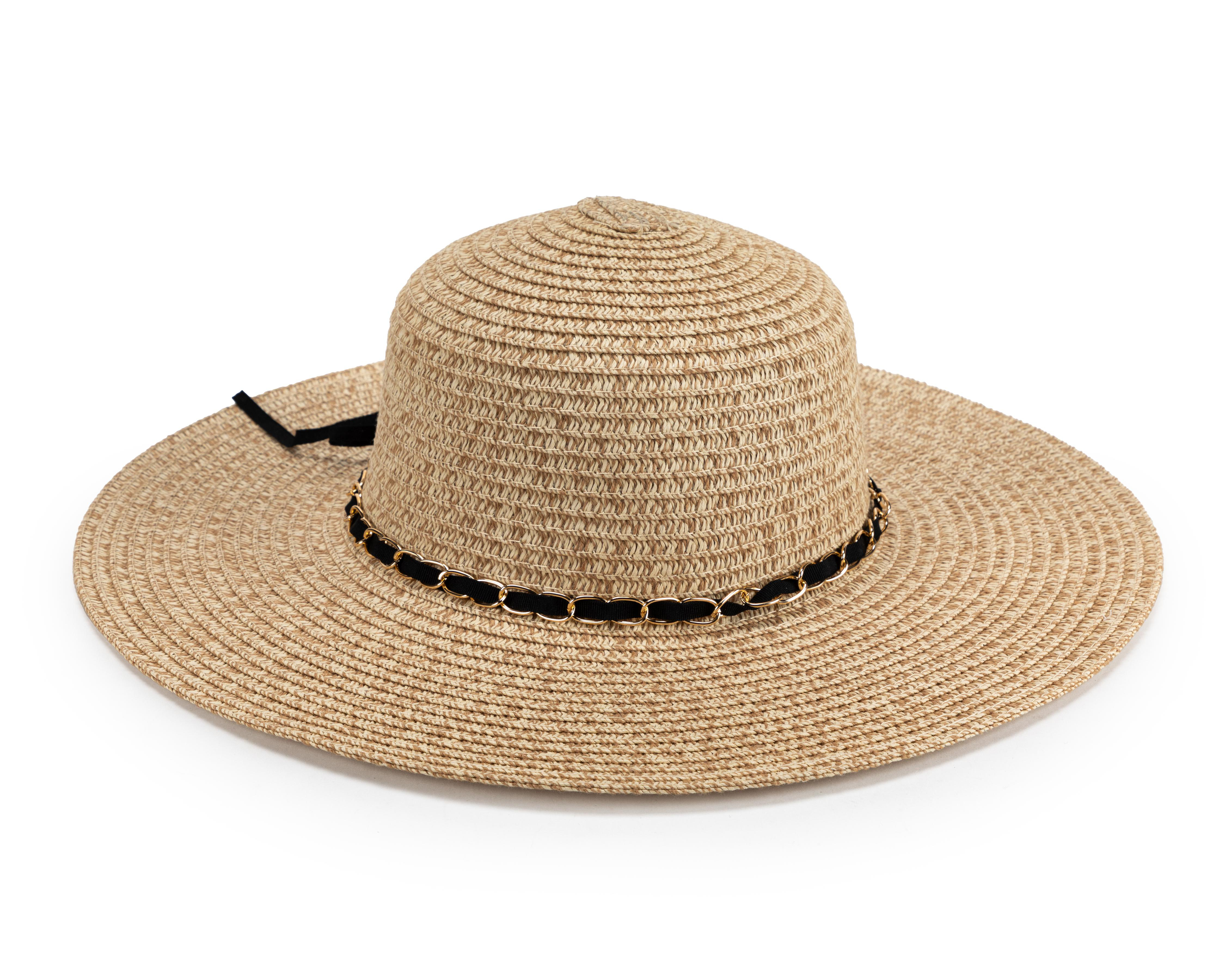 Foto 2 pulgar | Sombrero de Playa Jennifer Lopez de Paja