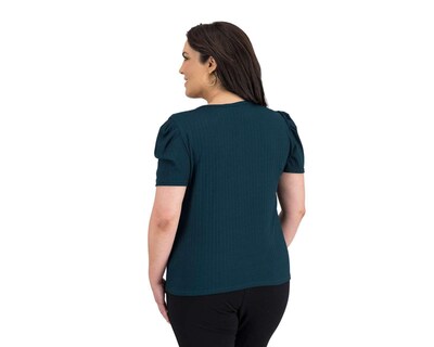 Foto 3 | Blusa Sahara Manga Corta con Collar