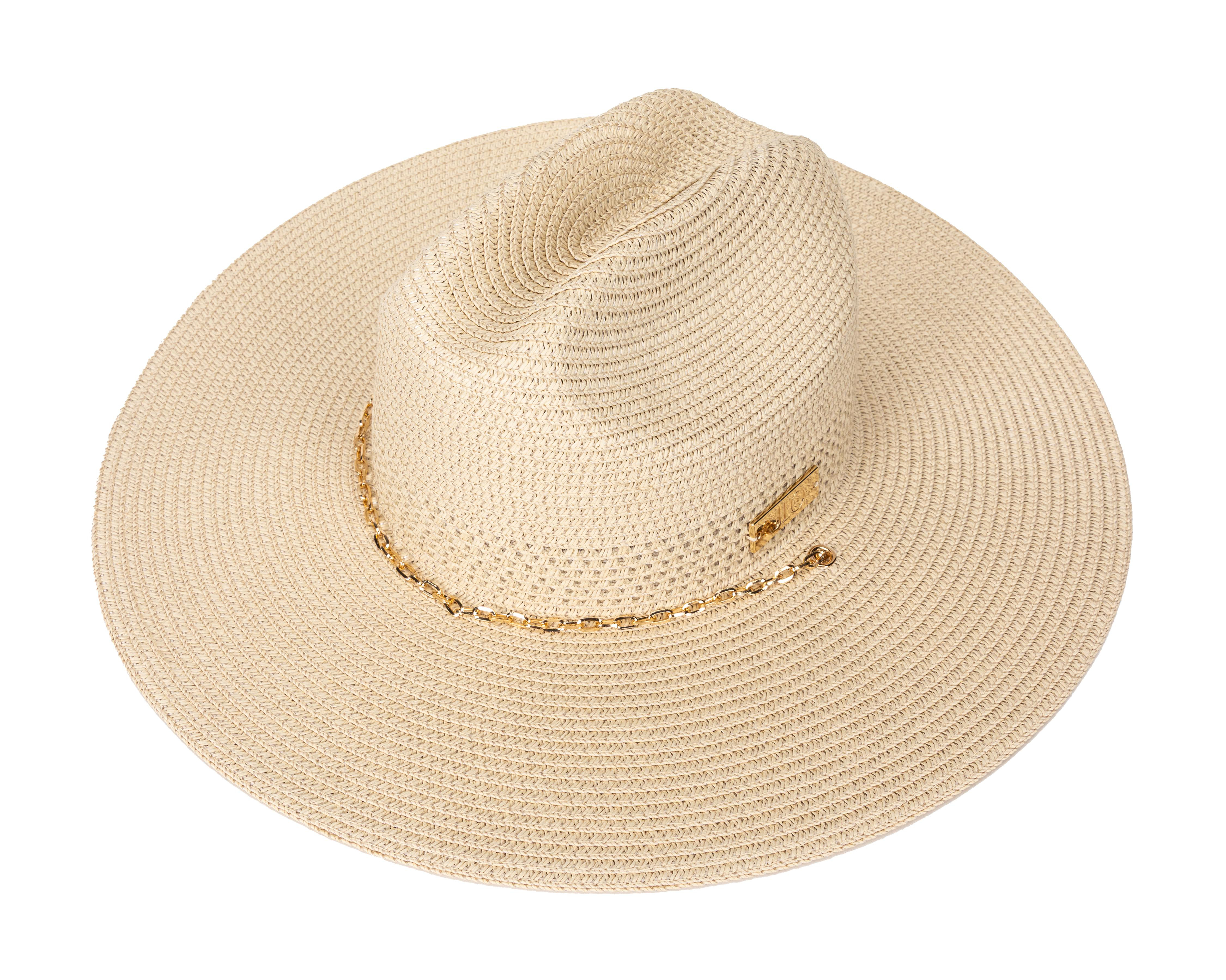 Foto 2 pulgar | Sombrero para Playa Jennifer Lopez Beige