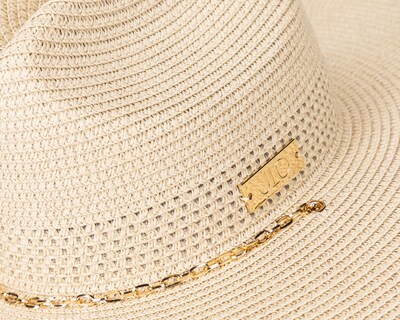 Foto 4 | Sombrero para Playa Jennifer Lopez Beige