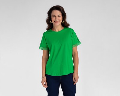 Foto 1 | Playera Lady Sun Manga Corta para Mujer