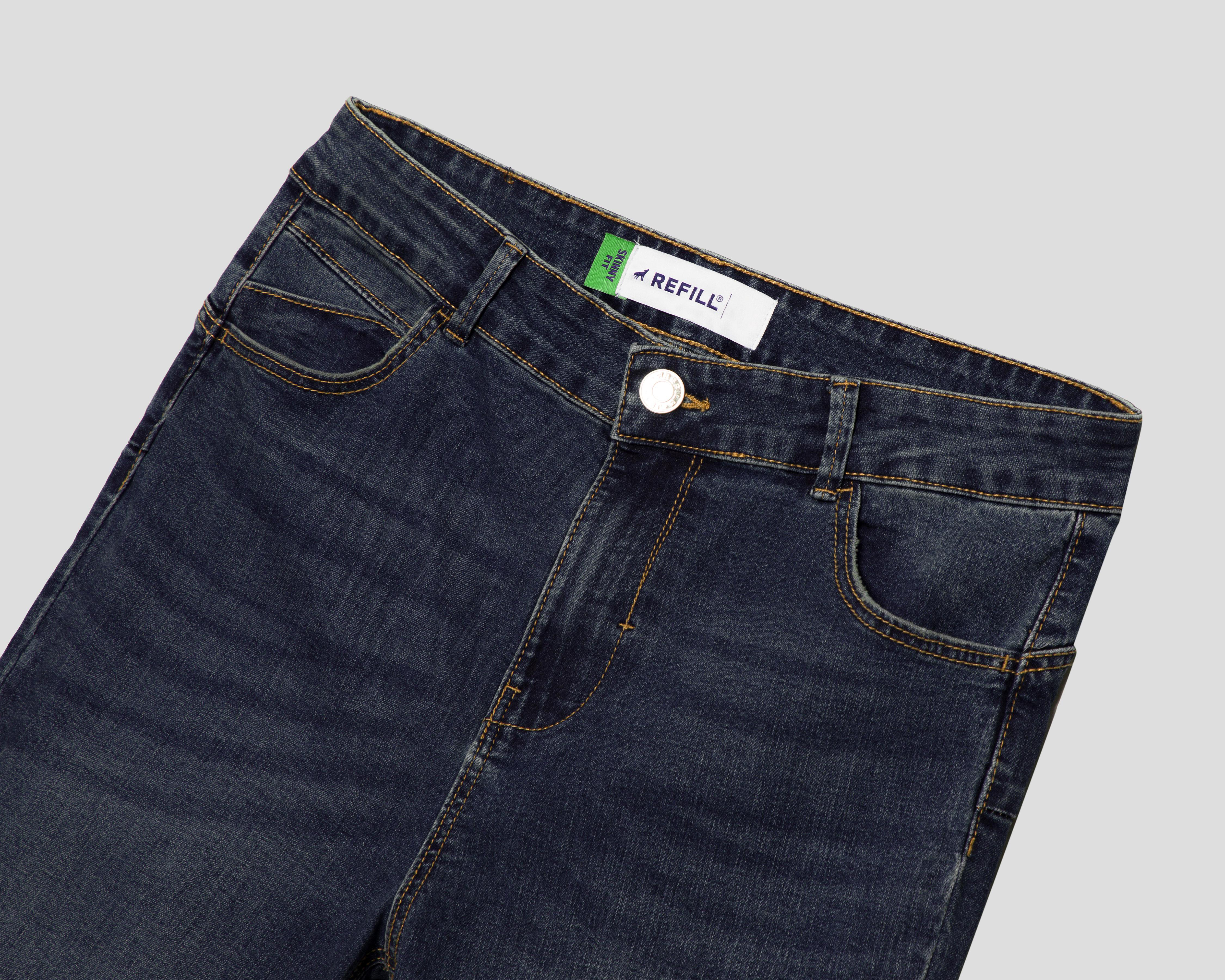 Foto 4 pulgar | Jeans Skinny Refill para Mujer
