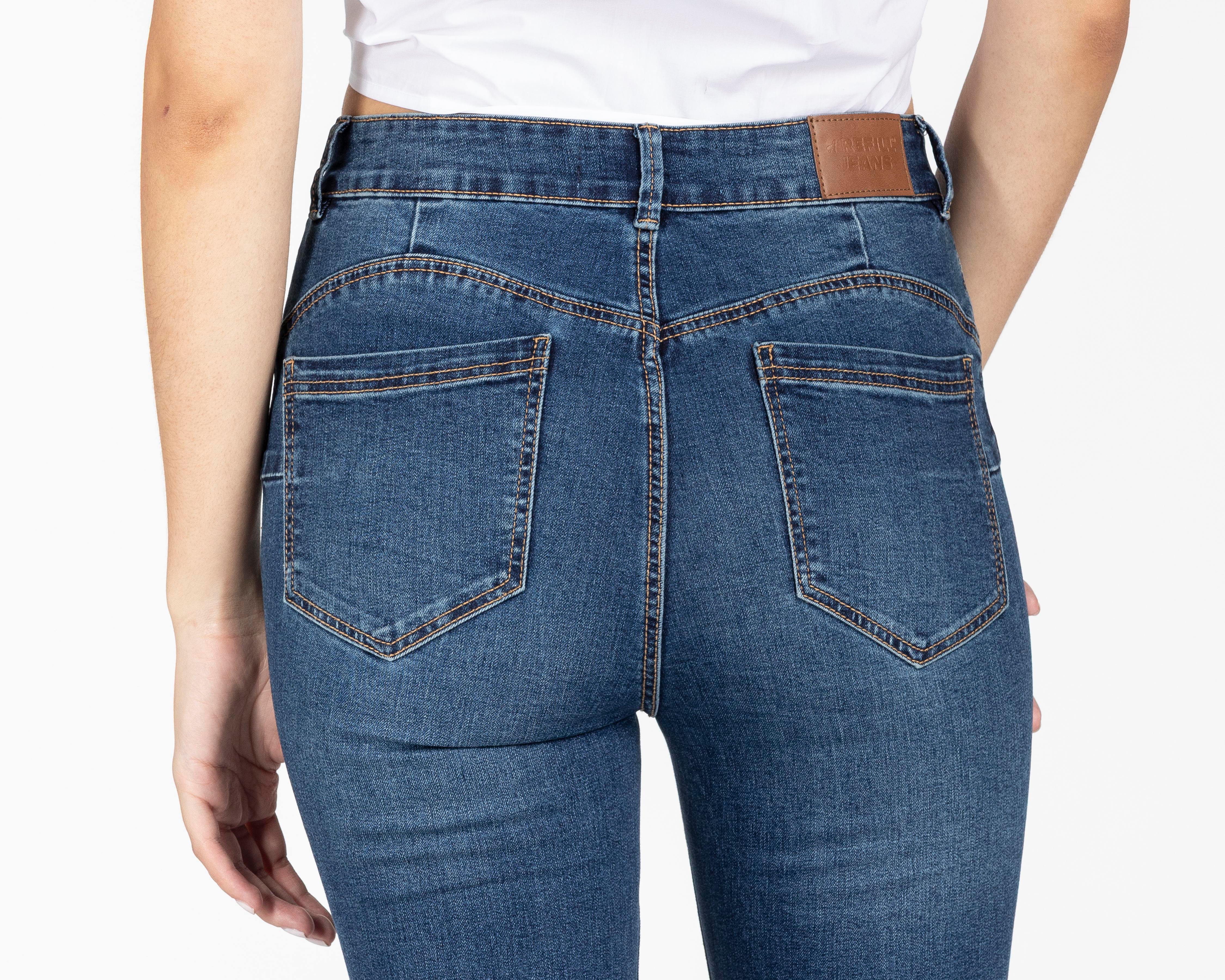 Foto 6 pulgar | Jeans Skinny Refill para Mujer