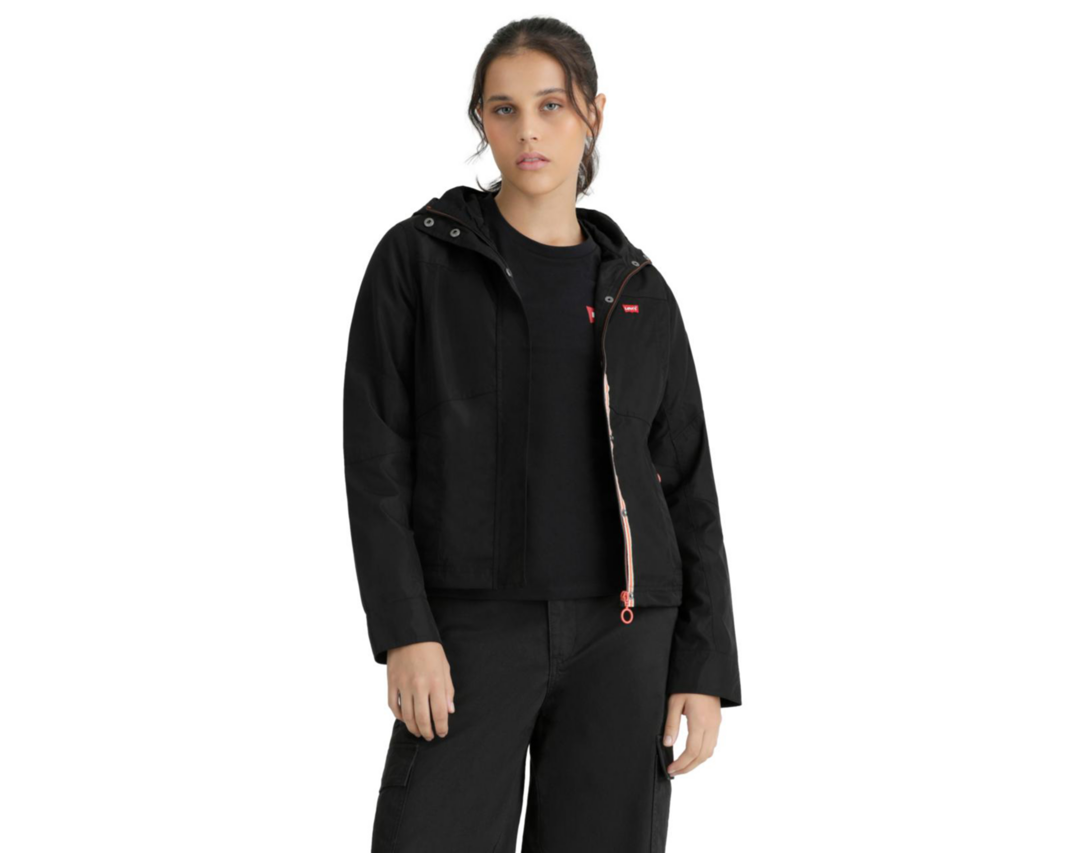 Foto 5 pulgar | Chamarra con Capucha Levi's para Mujer