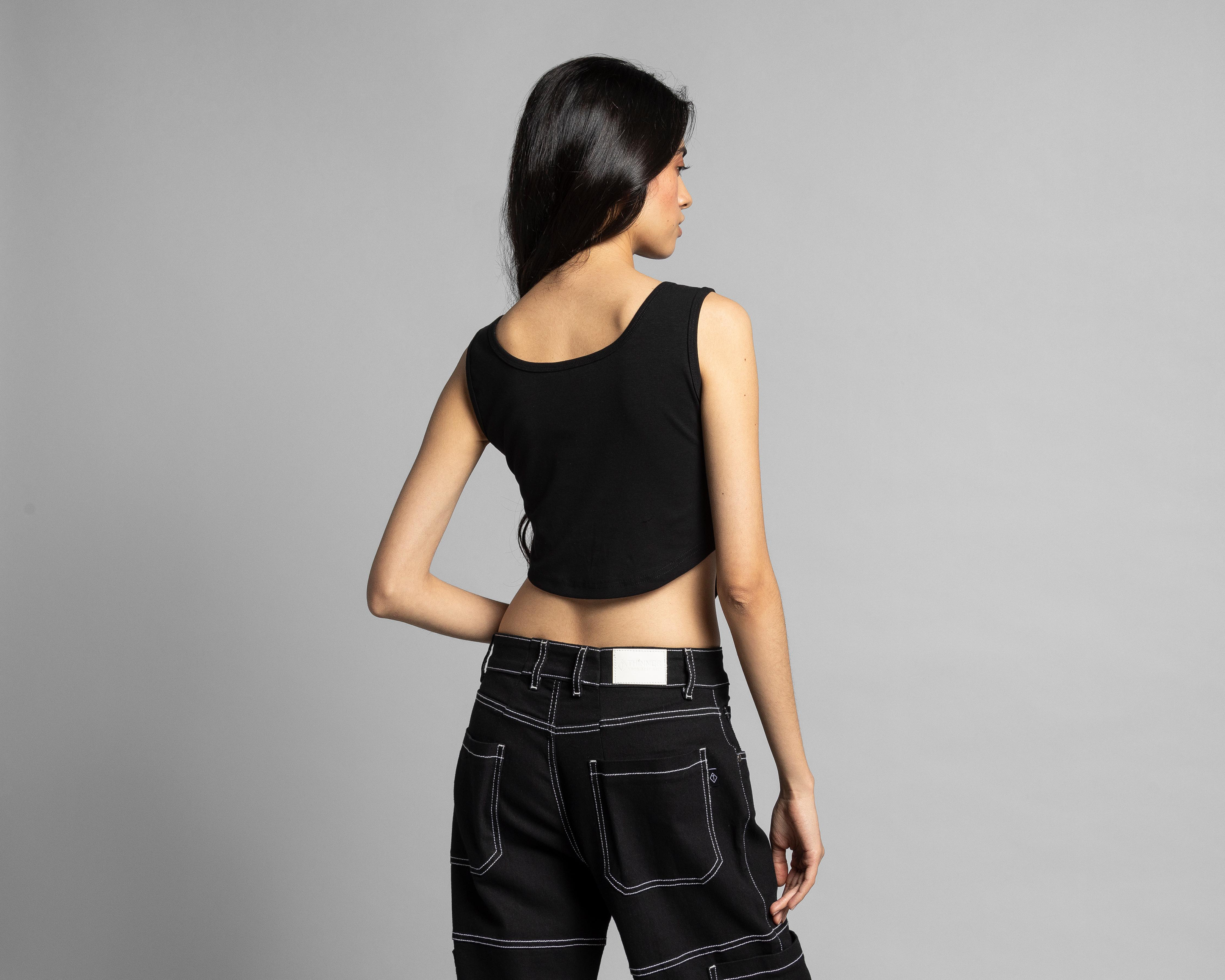Foto 4 pulgar | Playera Strona sin Mangas para Mujer
