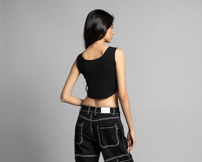 Foto 3 | Playera Strona sin Mangas para Mujer