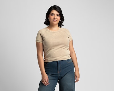 Foto 1 | Crop Top Strona Acanalado para Mujer