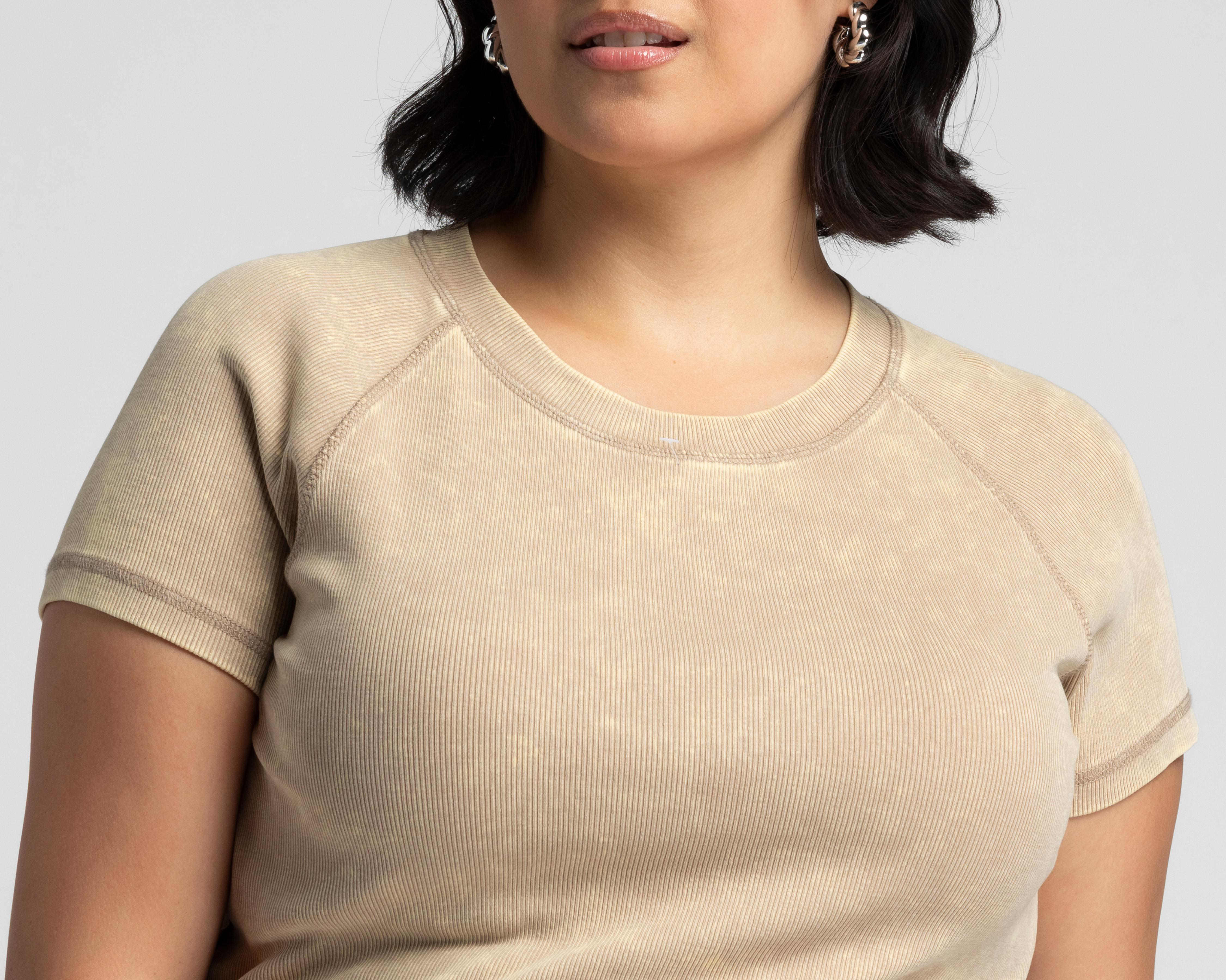 Foto 5 pulgar | Crop Top Strona Acanalado para Mujer