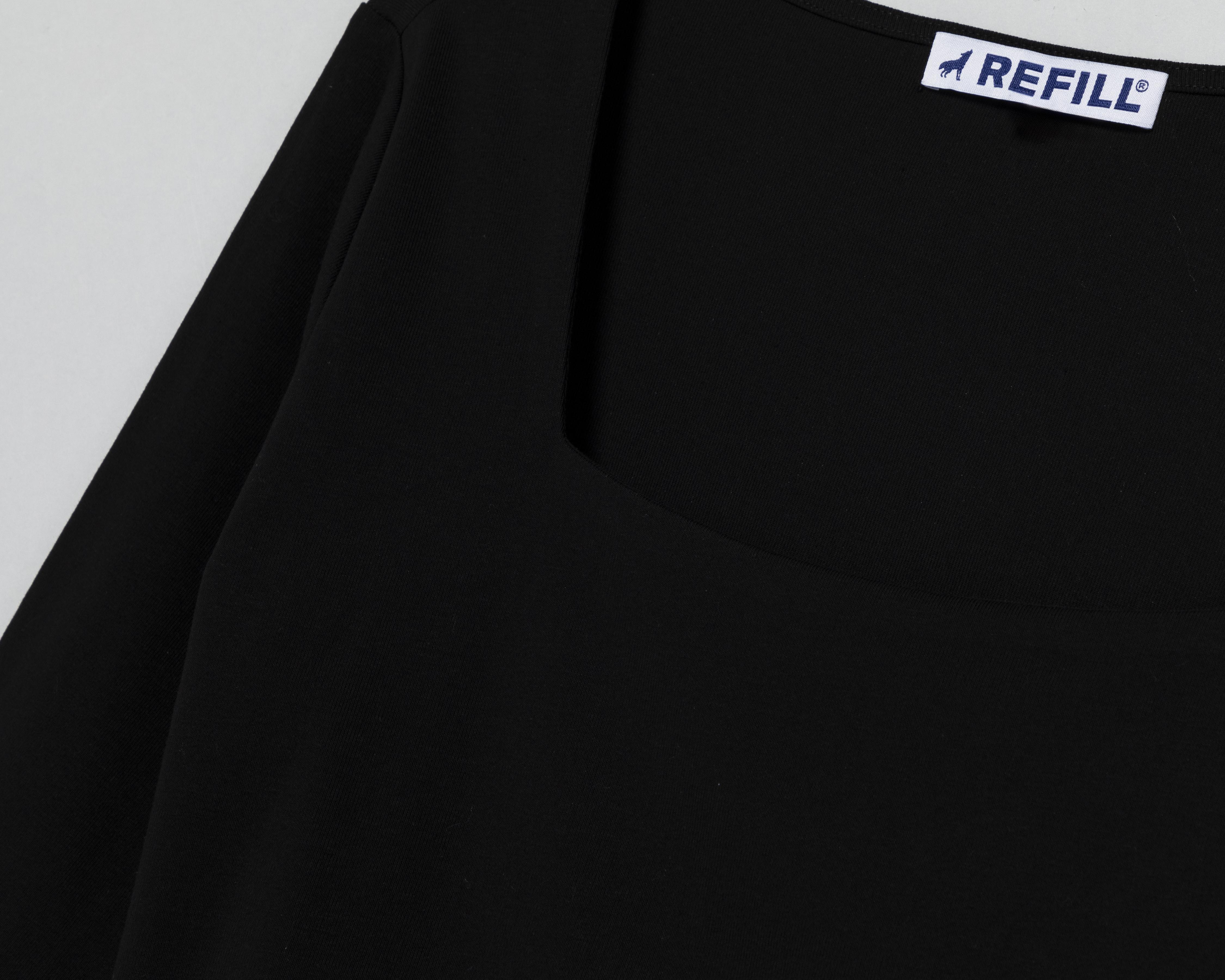 Foto 4 pulgar | Blusa Refill Escote Cuadrado para Mujer