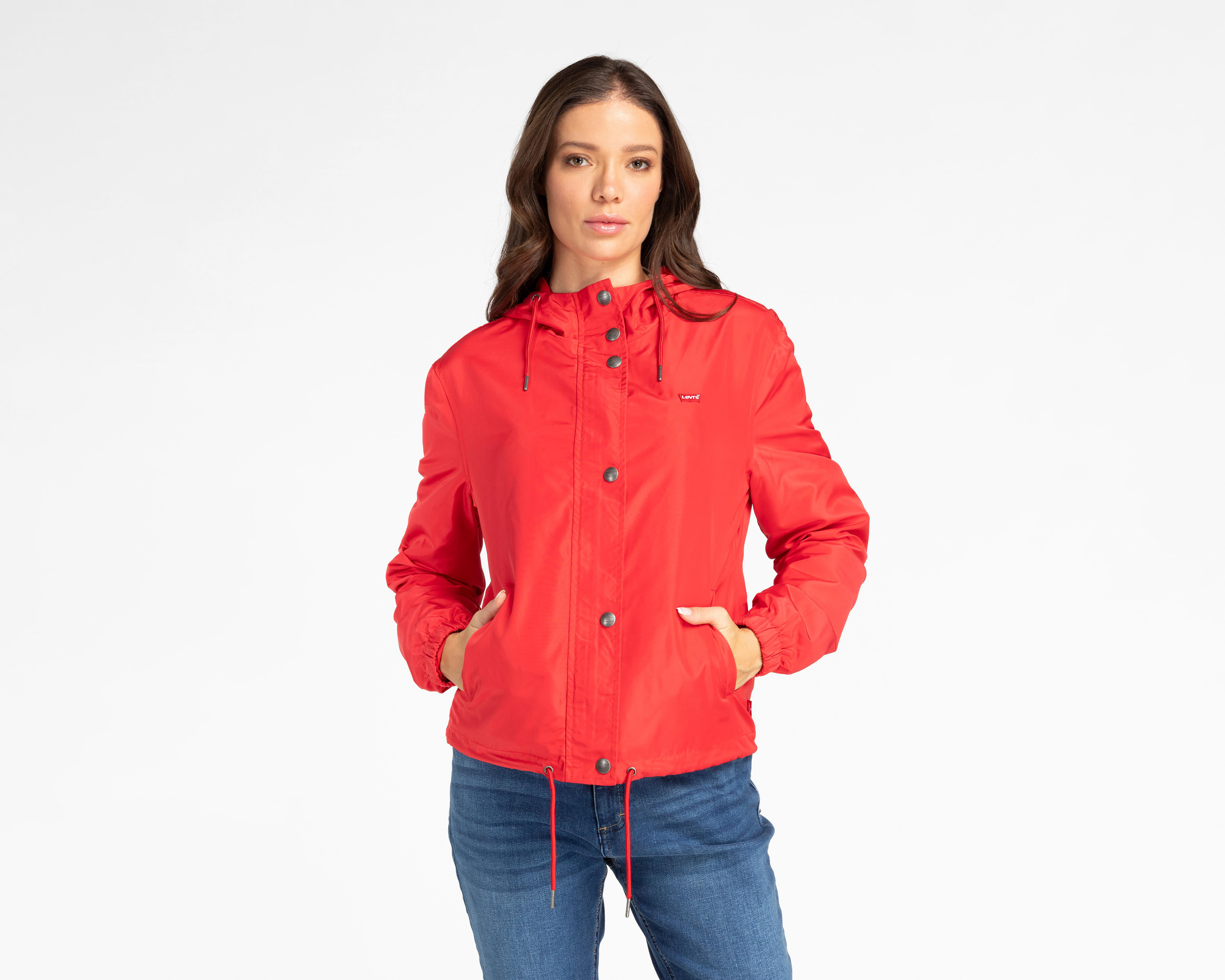 Foto 2 pulgar | Chamarra Impermeable Levi's para Mujer