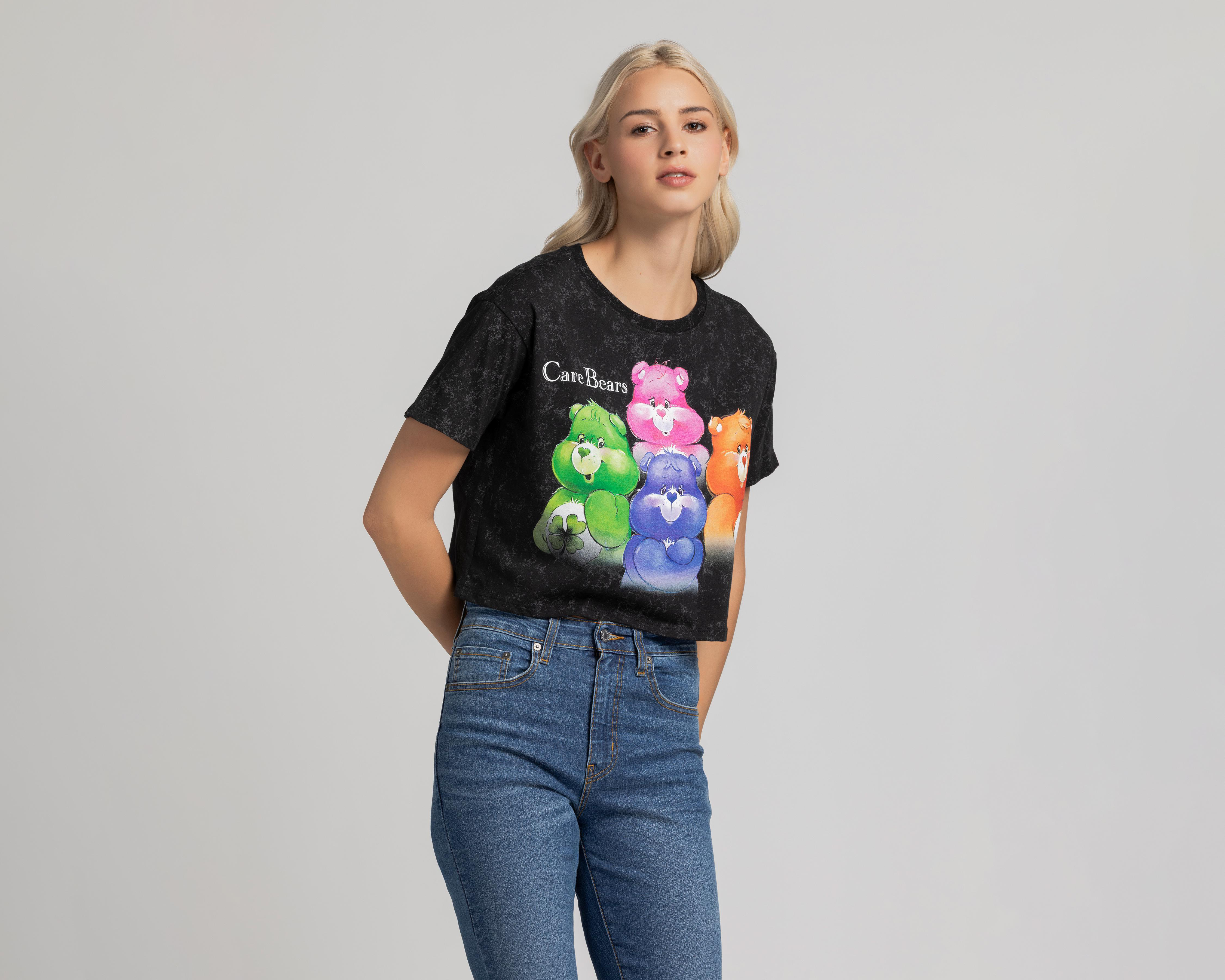 Playera Care Bears Manga Corta para Mujer