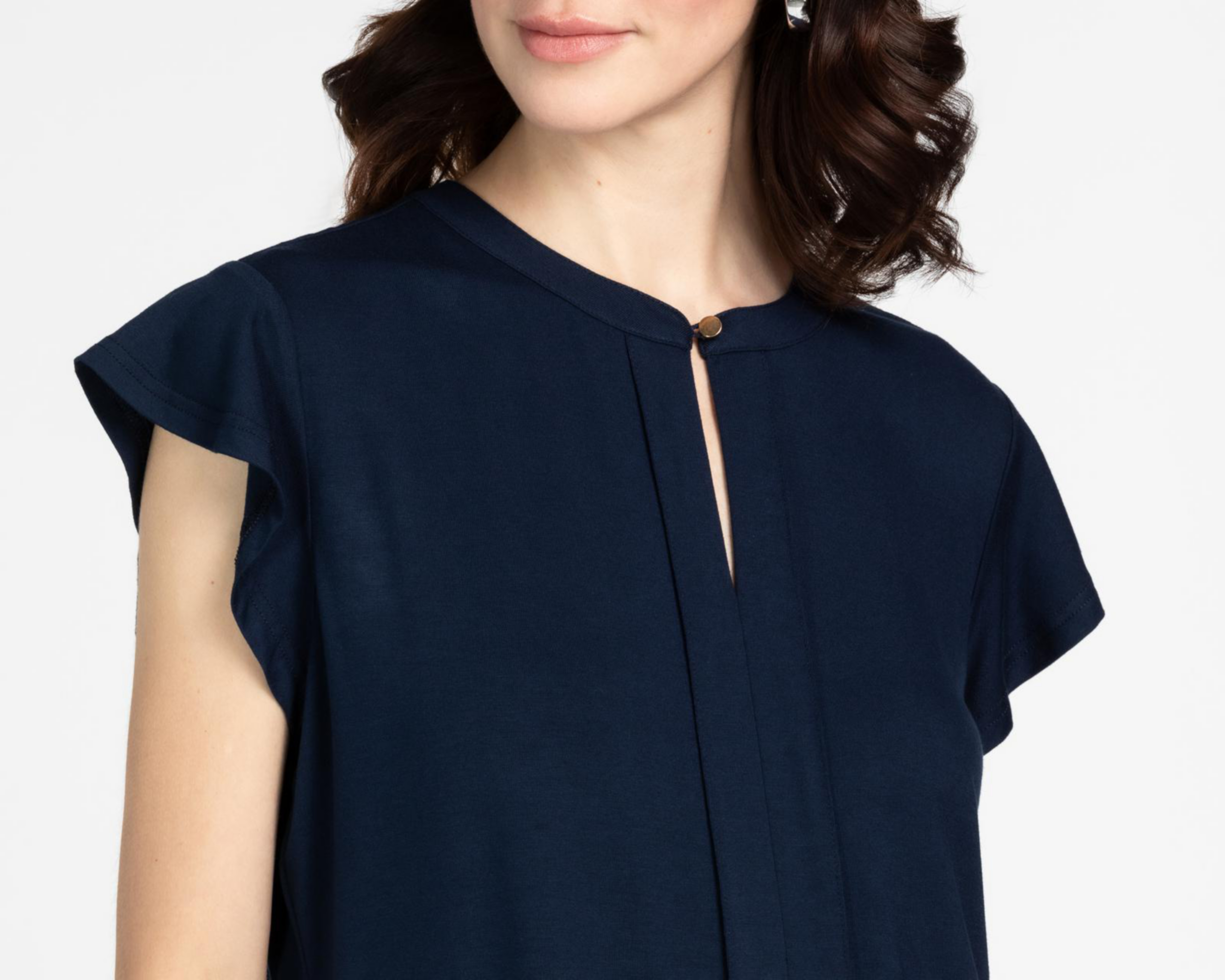 Foto 5 pulgar | Blusa Sahara Manga Corta para Mujer