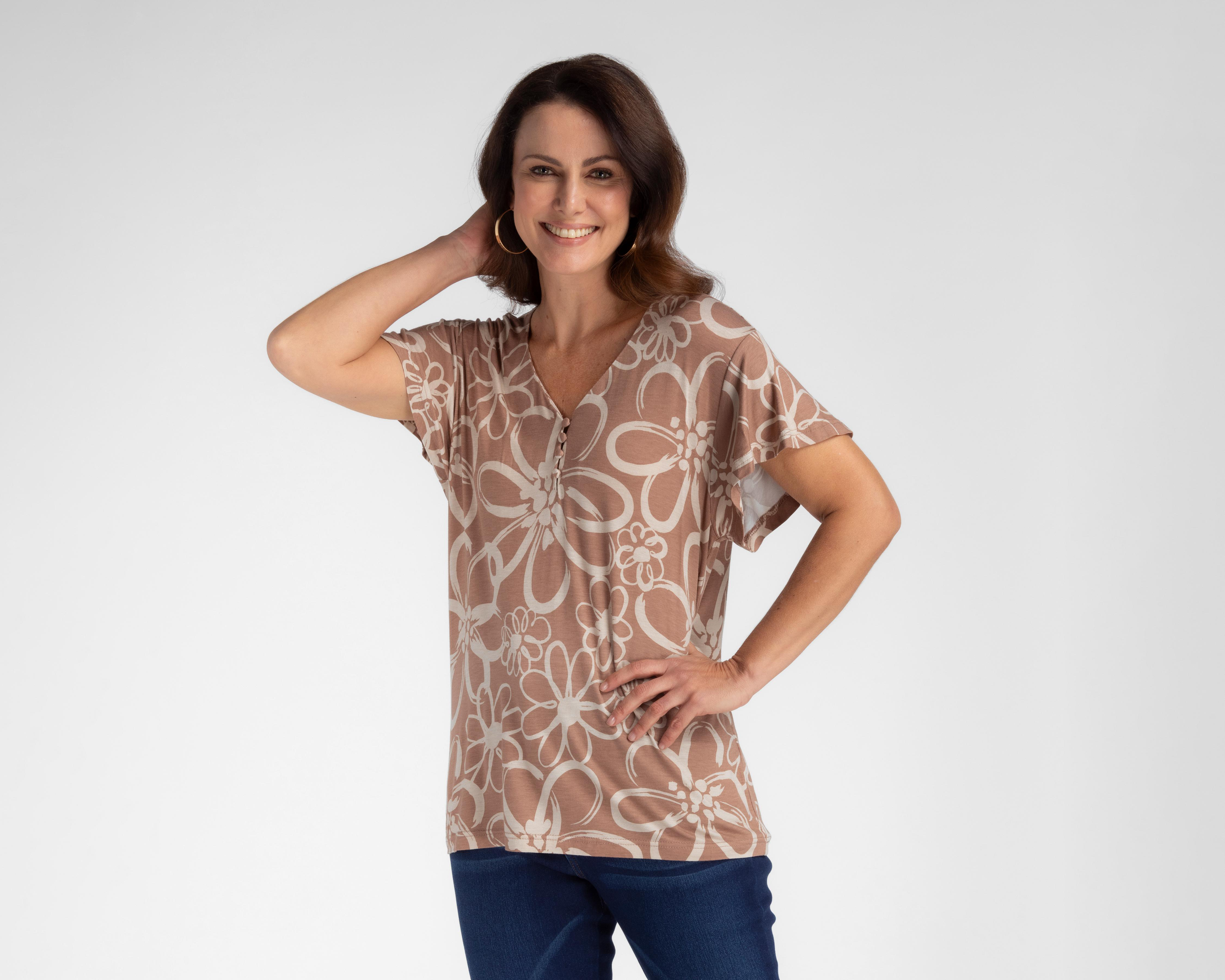 Blusa Sahara para Mujer con Estampado
