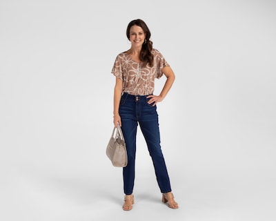 Foto 2 | Blusa Sahara para Mujer con Estampado