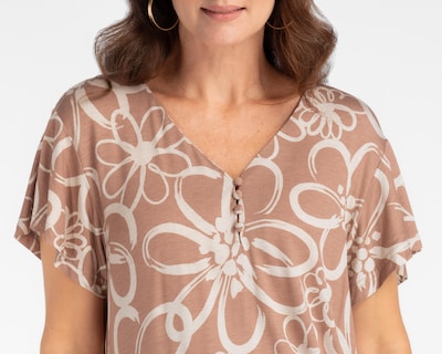 Foto 4 | Blusa Sahara para Mujer con Estampado
