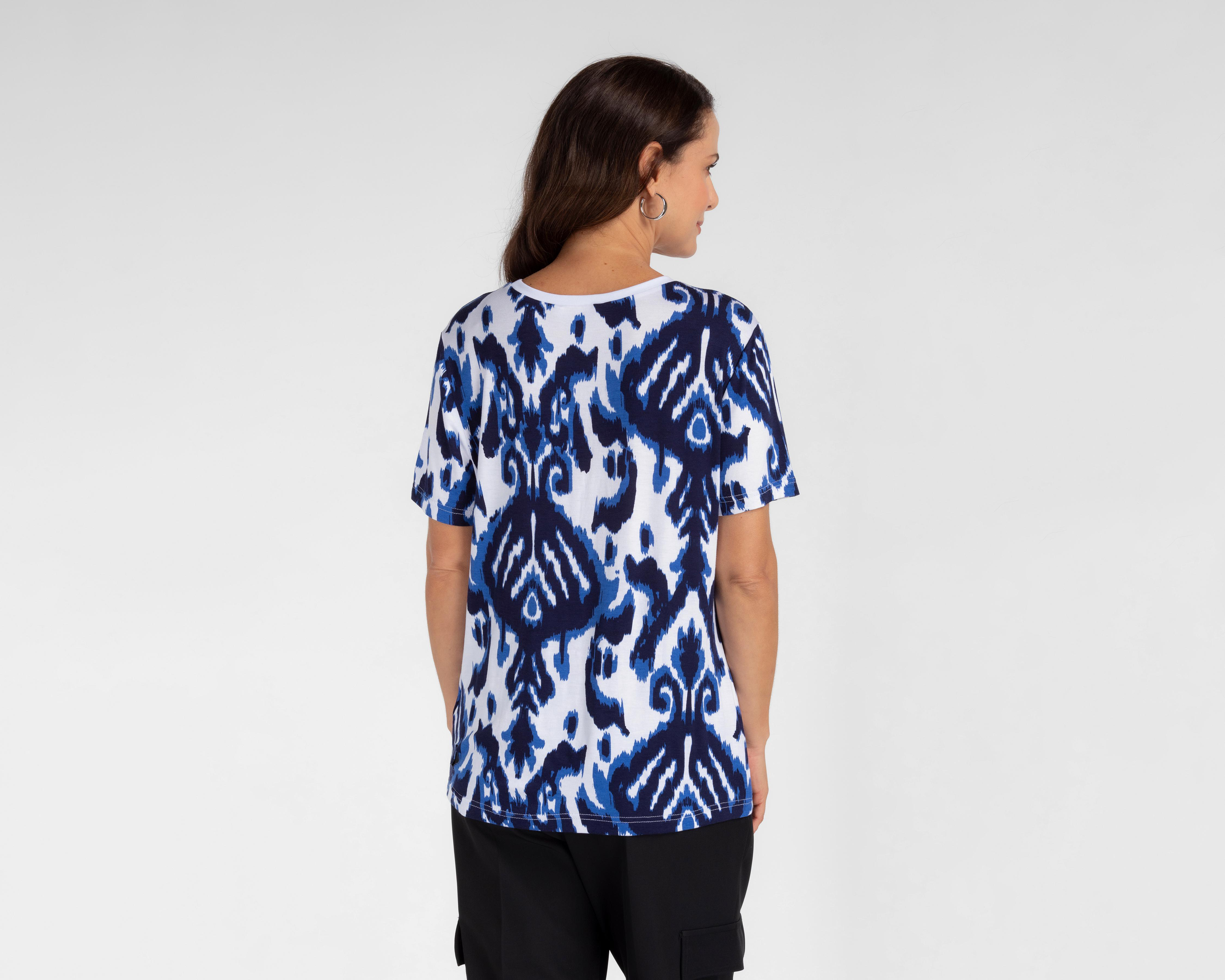 Foto 4 pulgar | Playera Lady Sun Manga Corta para Mujer