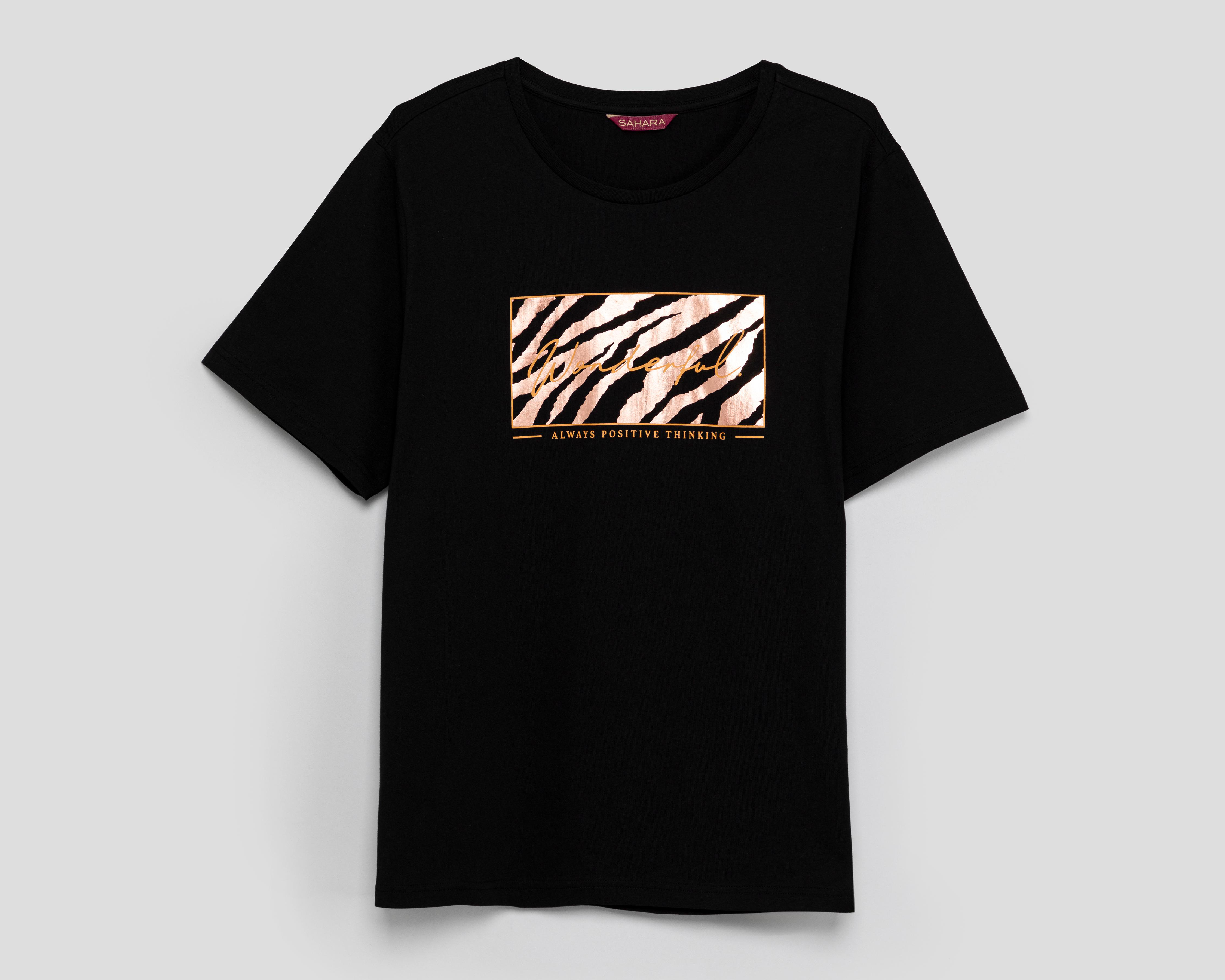 Foto 1 | Playera Sahara Manga Corta para Mujer