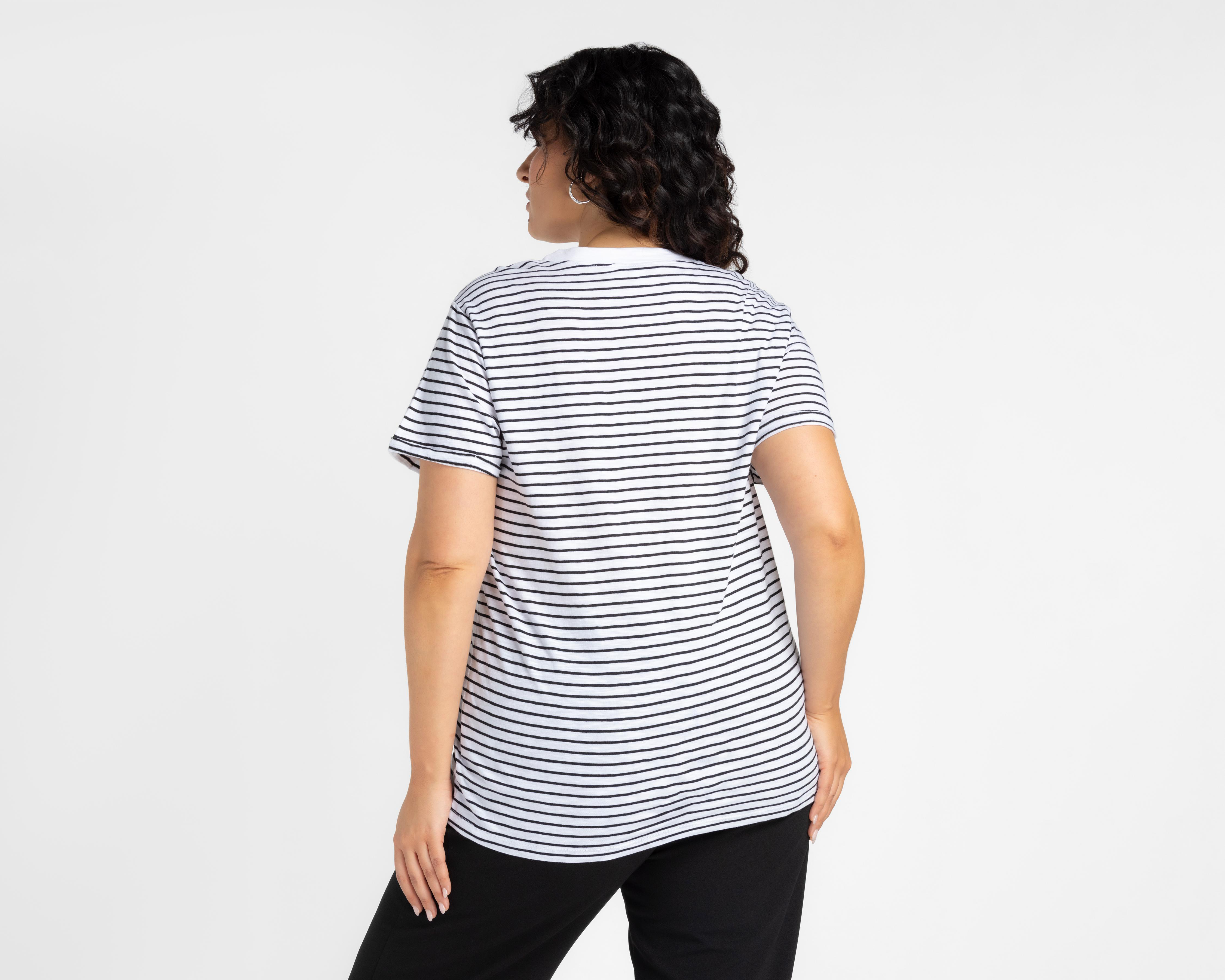 Foto 4 pulgar | Blusa Lady Sun para Mujer Manga Corta