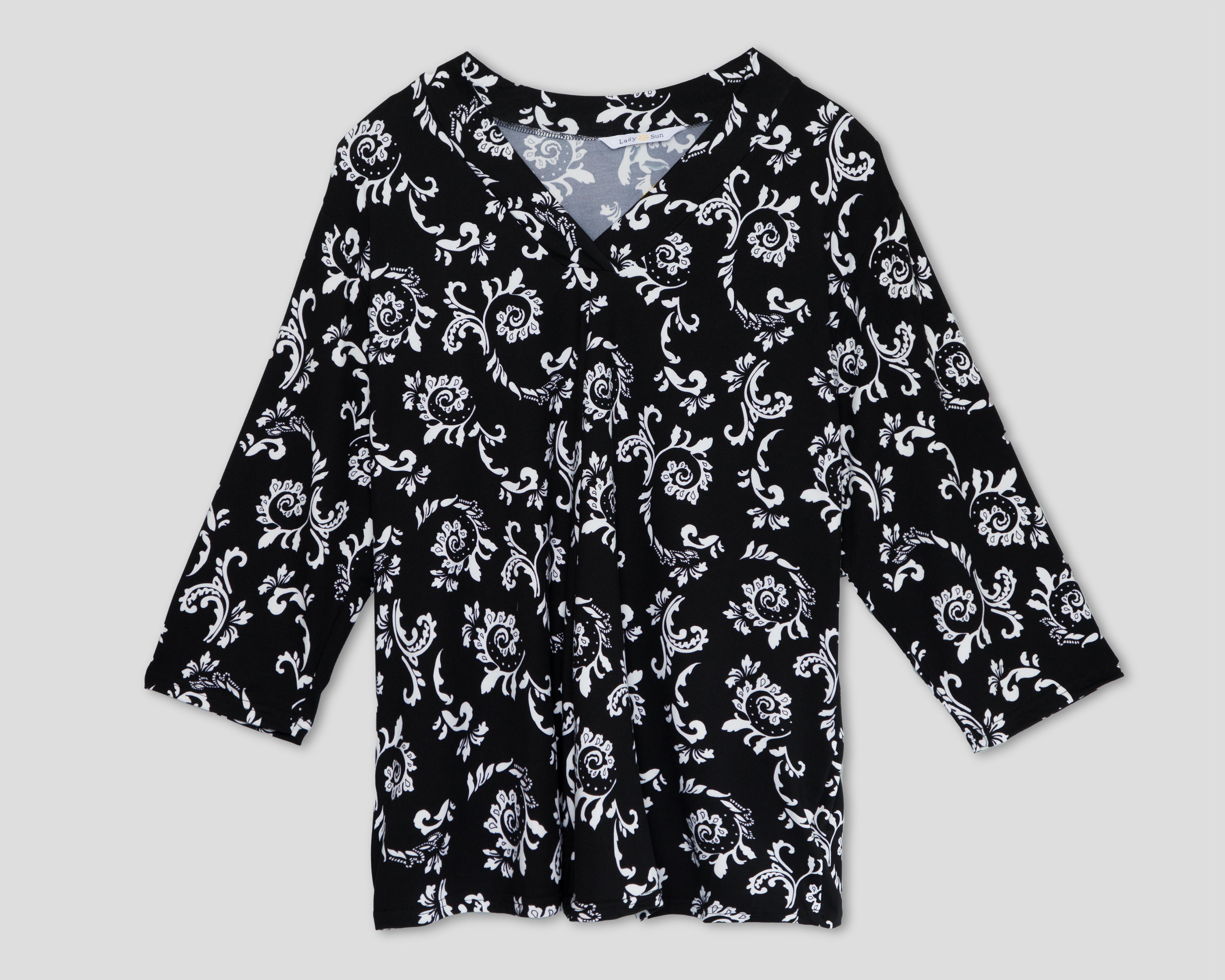 Foto 2 pulgar | Blusa Lady Sun Estampada para Mujer