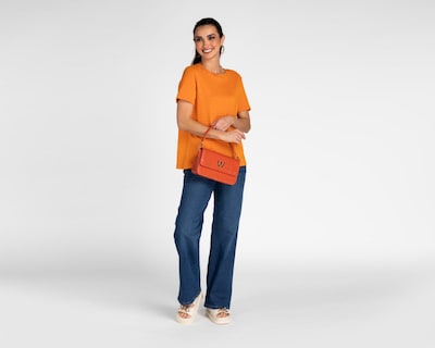 Foto 2 | Blusa Lady Sun Anaranjada para Mujer