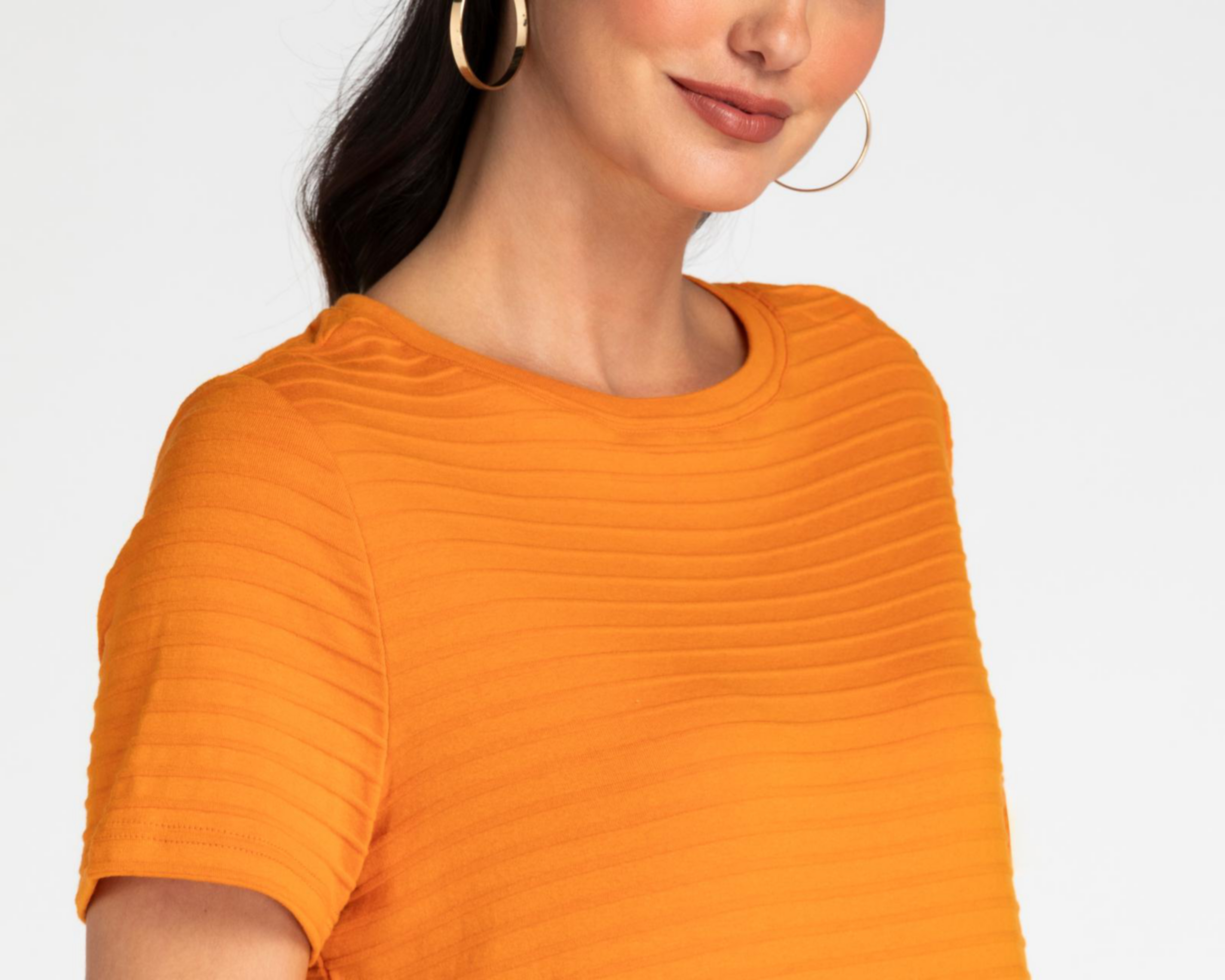 Foto 5 pulgar | Blusa Lady Sun Anaranjada para Mujer