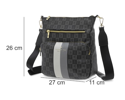 Foto 5 | Bolsa Cruzada London Fog