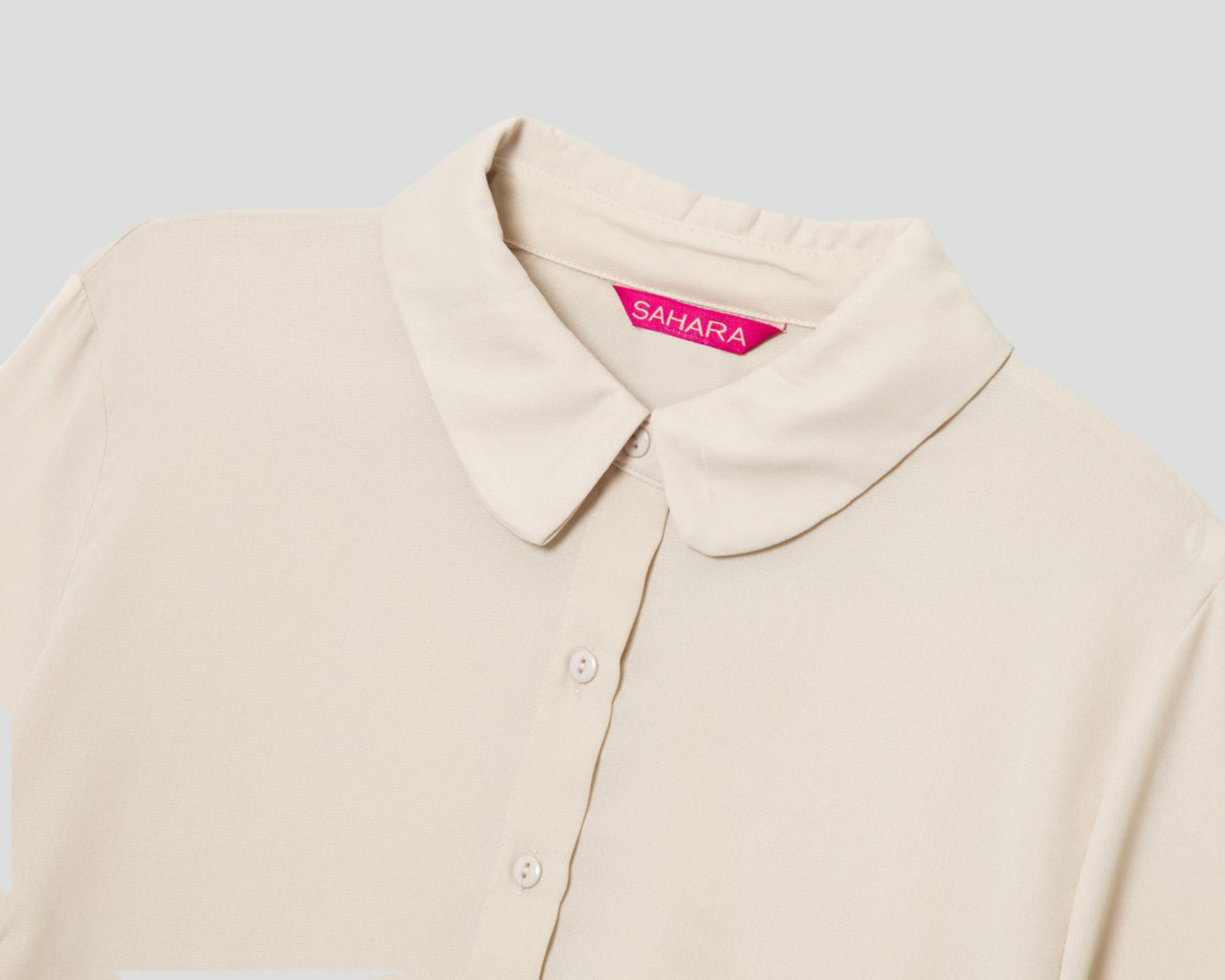 Foto 3 | Blusa Sahara Manga Larga para Mujer