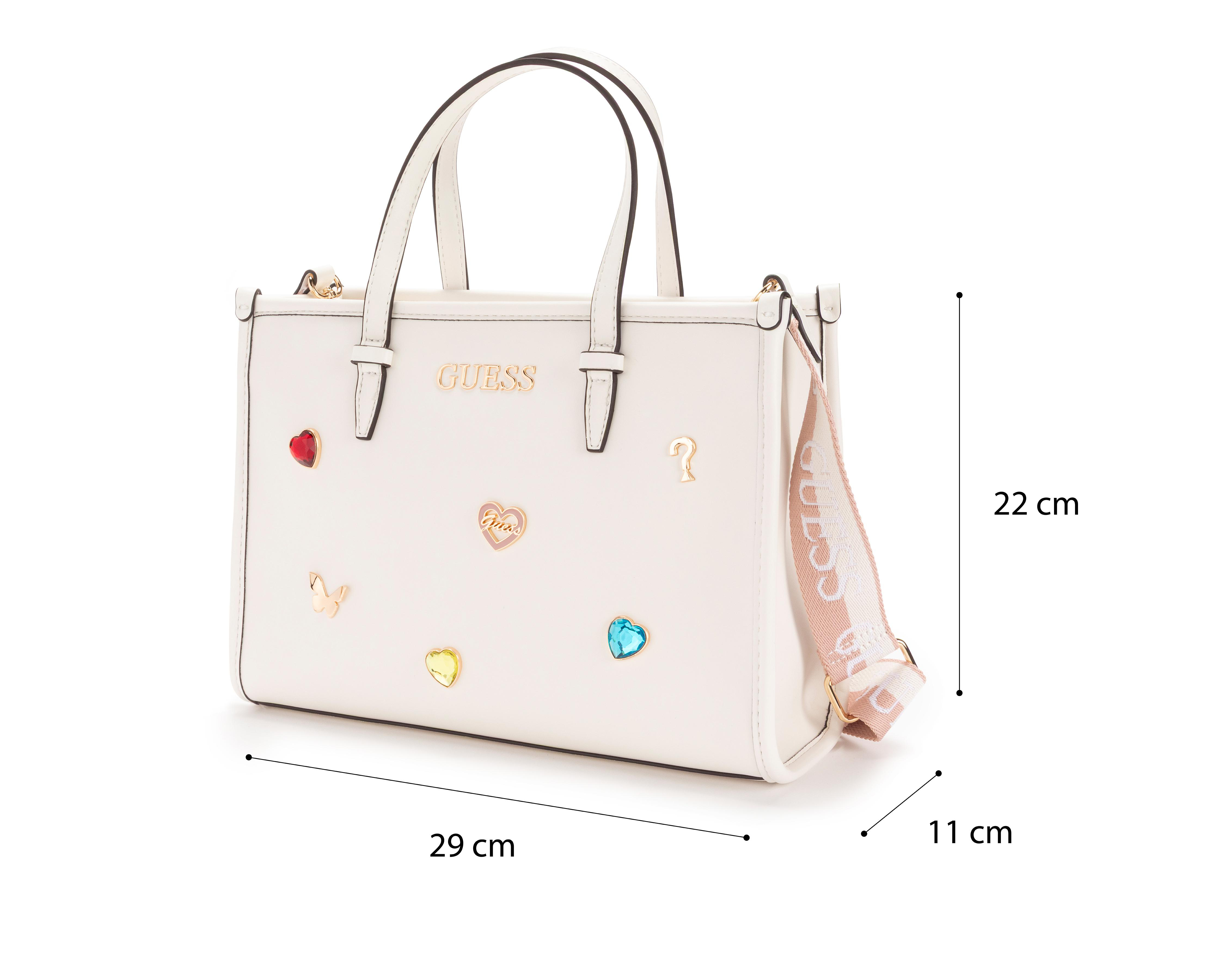 Foto 6 pulgar | Bolsa de Hombro Guess Evelynton