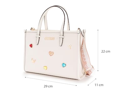 Foto 5 | Bolsa de Hombro Guess Evelynton