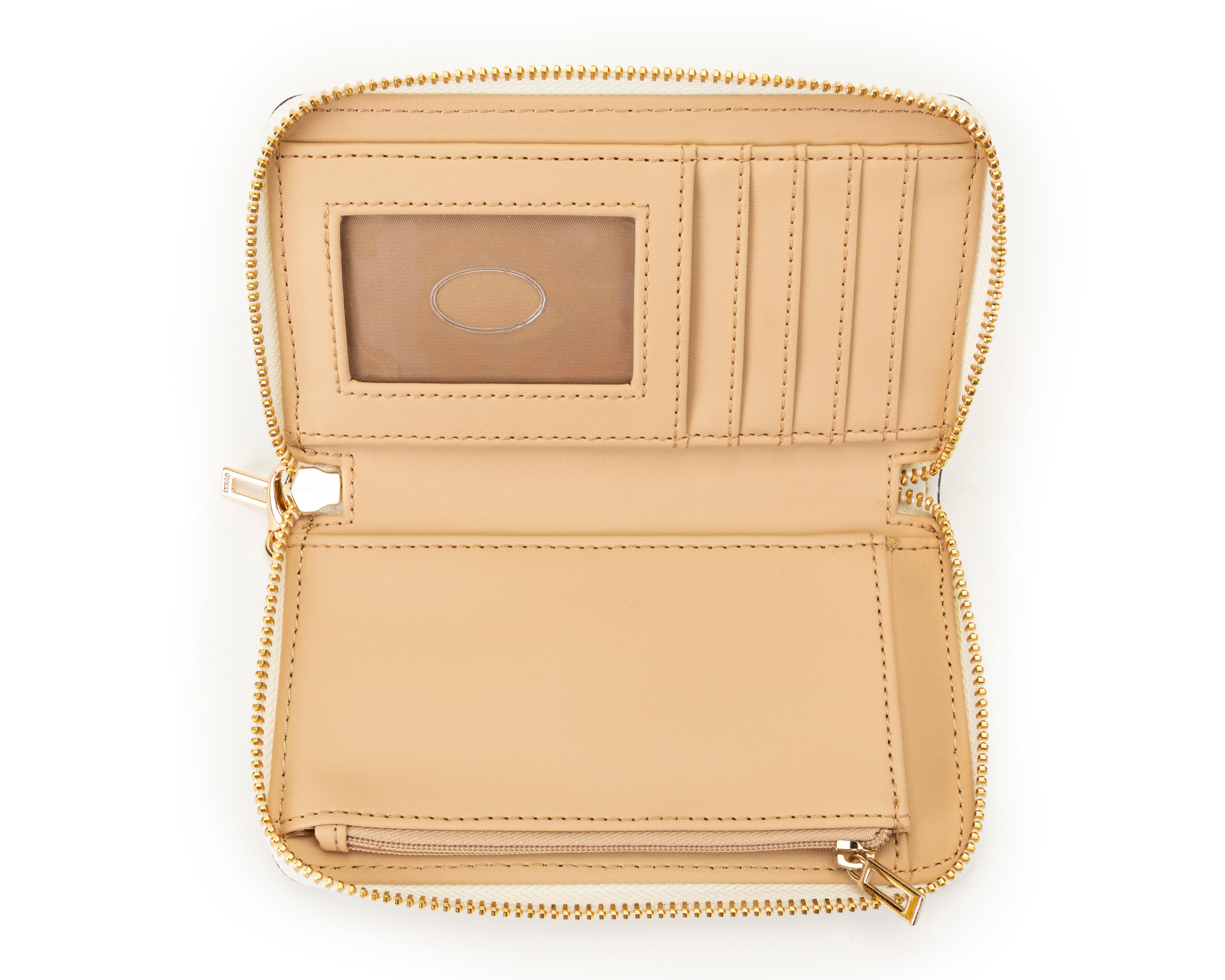 Foto 6 pulgar | Cartera para Mujer Guess Beige