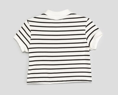 Foto 2 | Playera Polo Refill Manga Corta Blanca Juvenil