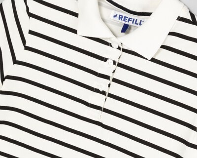 Foto 3 | Playera Polo Refill Manga Corta Blanca Juvenil