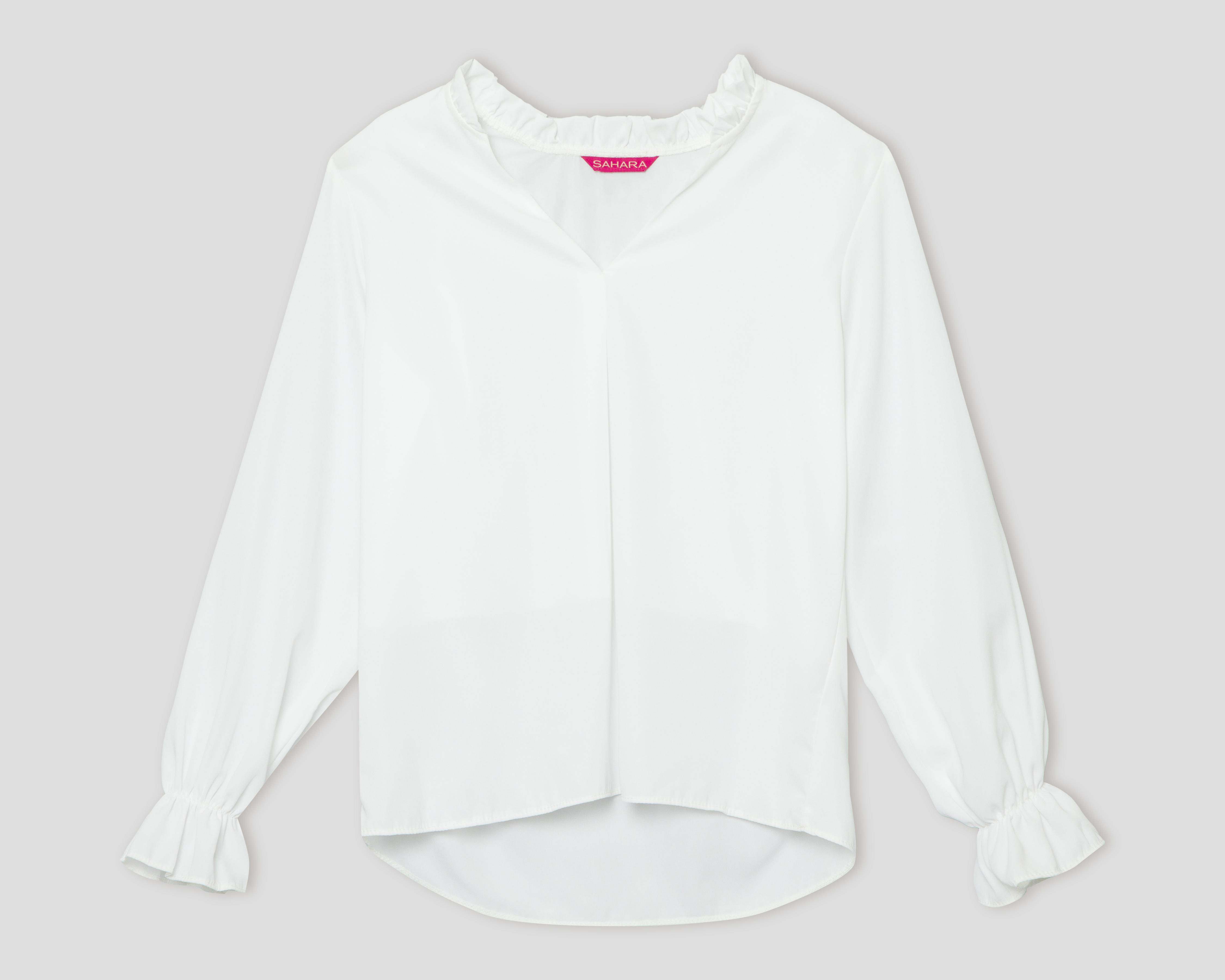 Foto 1 | Blusa Sahara Manga Larga para Mujer
