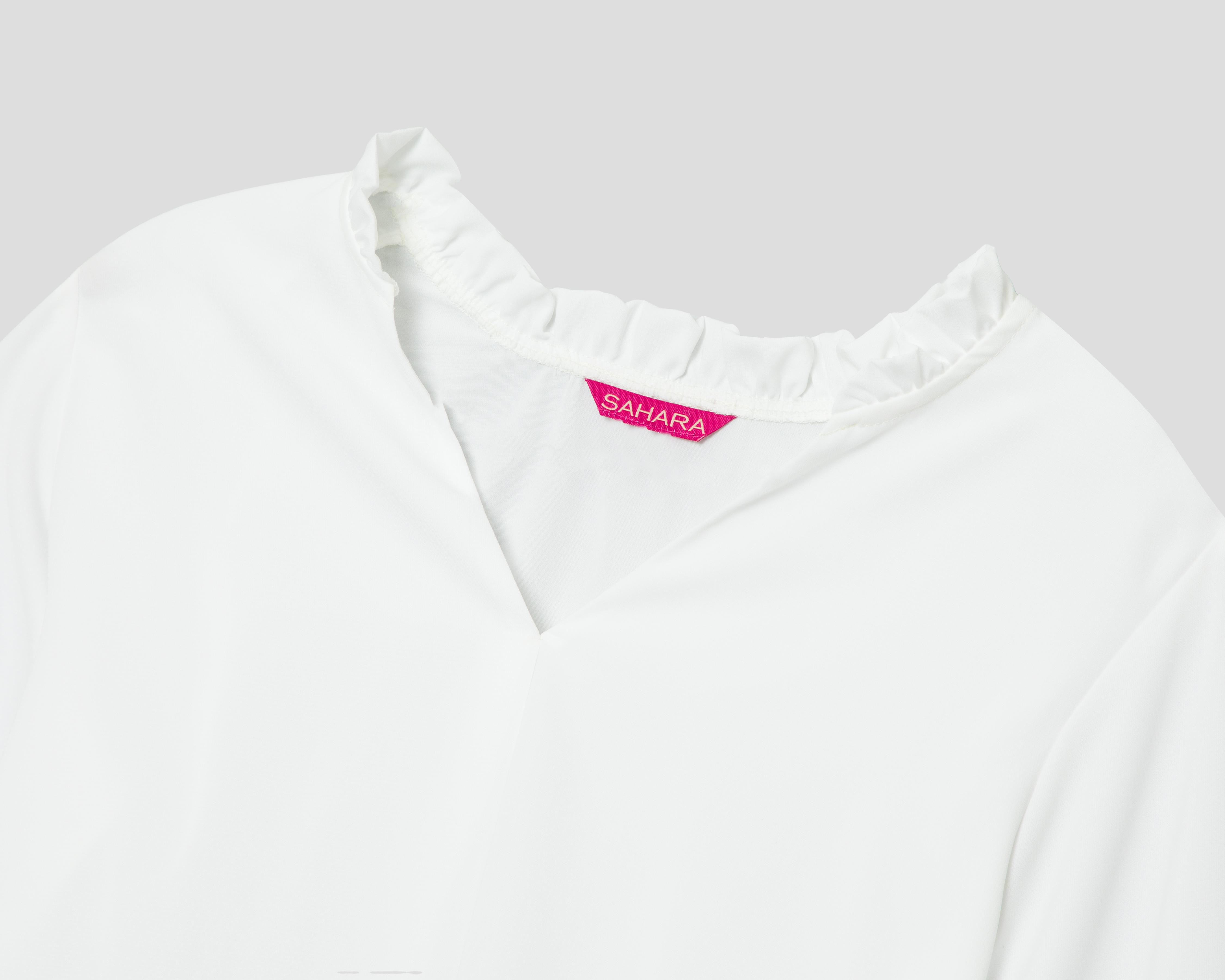 Foto 4 pulgar | Blusa Sahara Manga Larga para Mujer