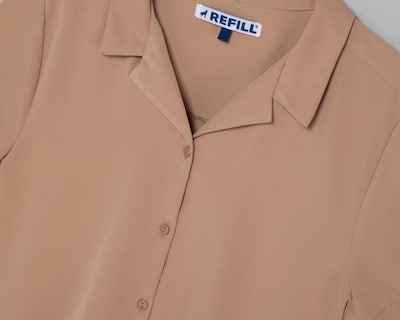 Foto 3 | Blusa Refill Manga Corta para Mujer