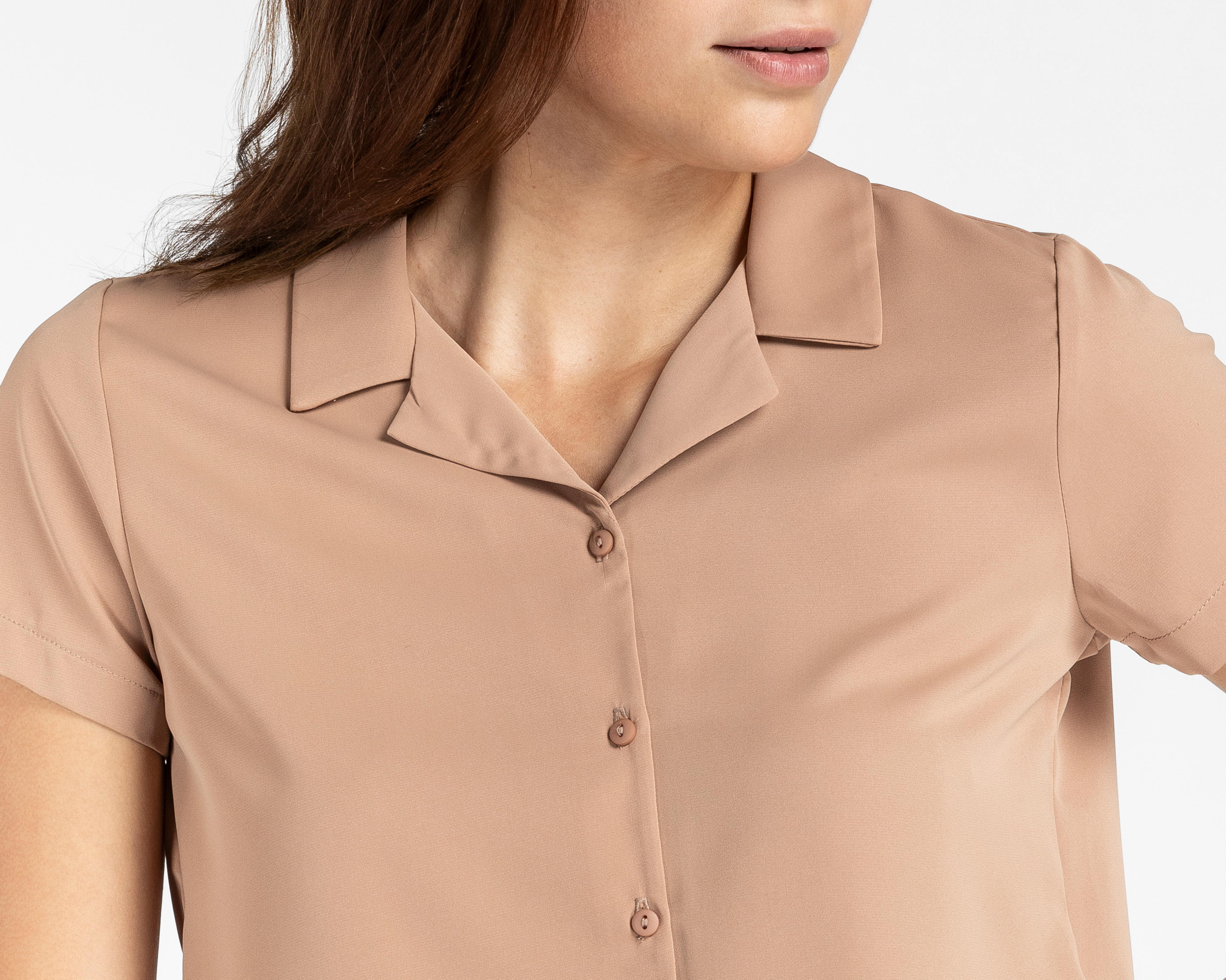 Foto 5 pulgar | Blusa Refill Manga Corta para Mujer