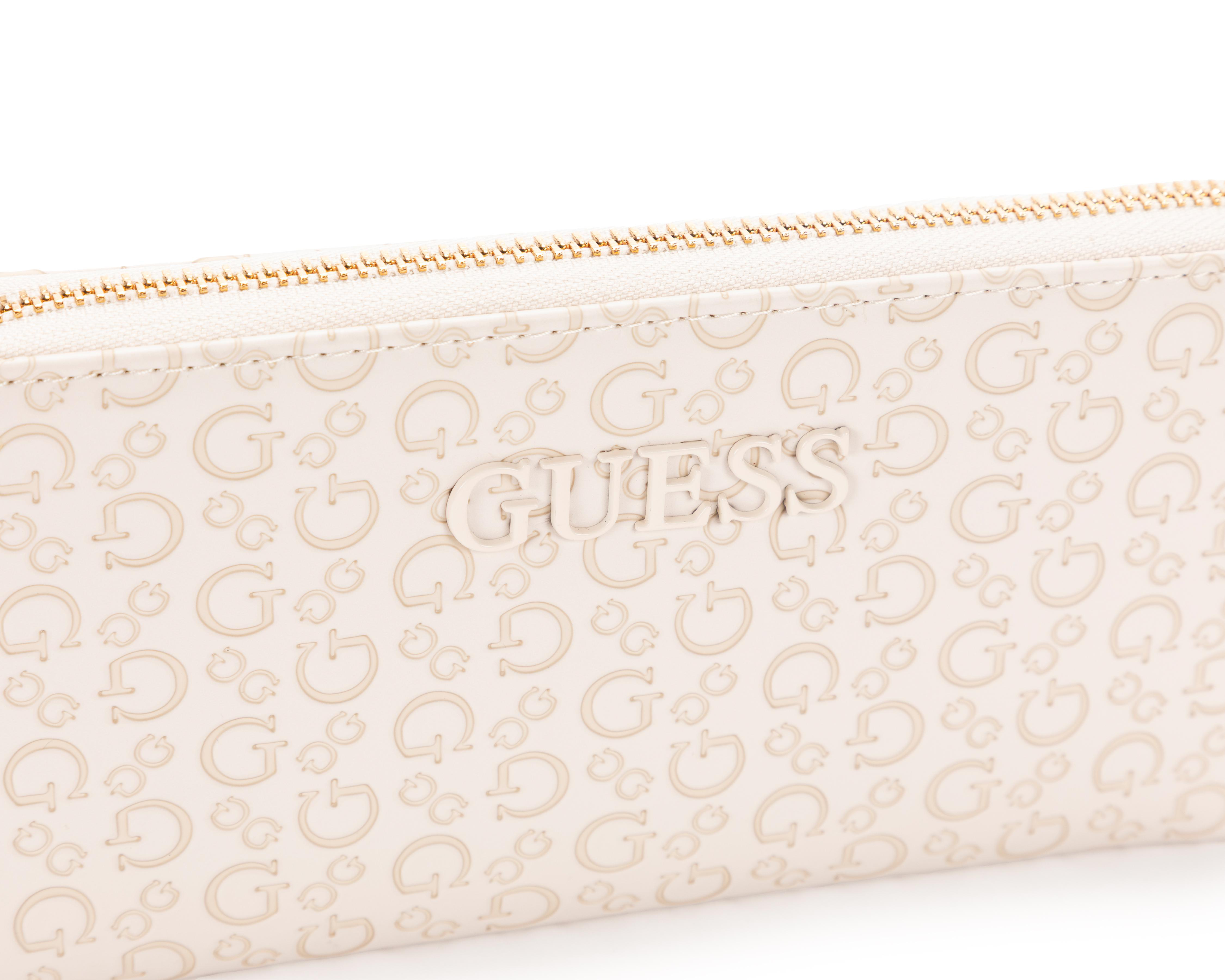 Foto 6 pulgar | Cartera para Mujer Guess Beige
