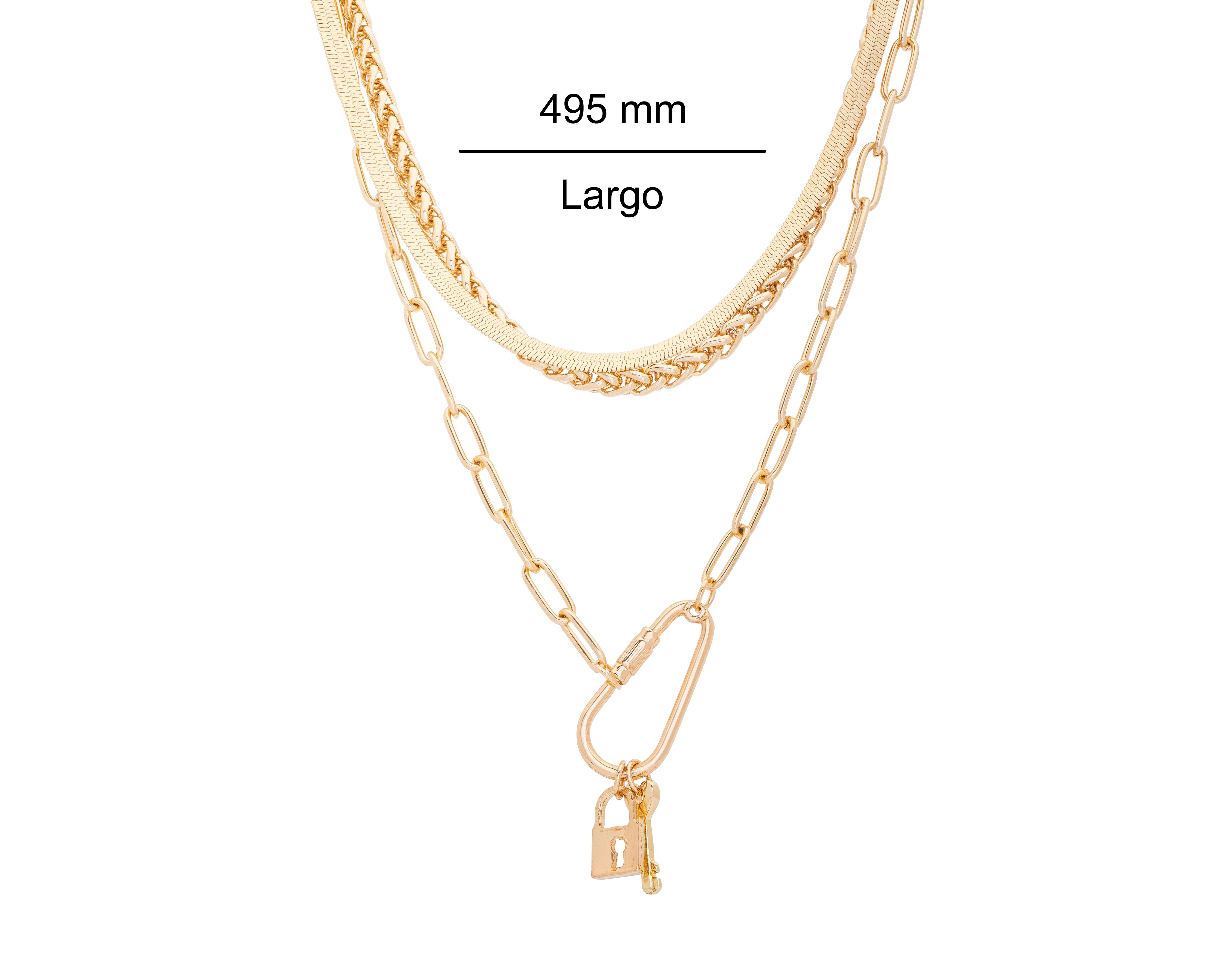 Foto 6 | Collar de Acero Inoxidable Jennifer Lopez