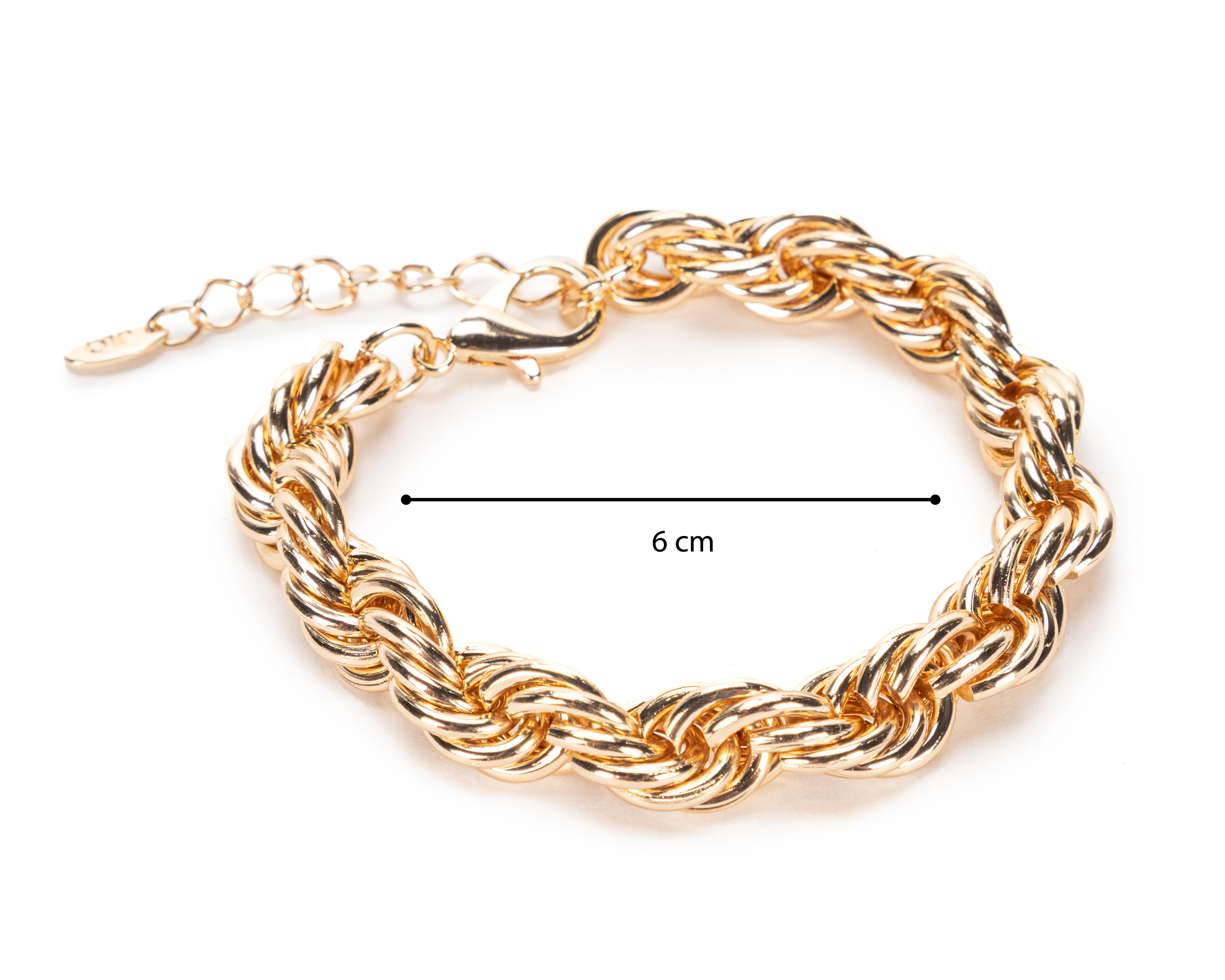 Foto 6 pulgar | Pulsera de Metal Jennifer Lopez