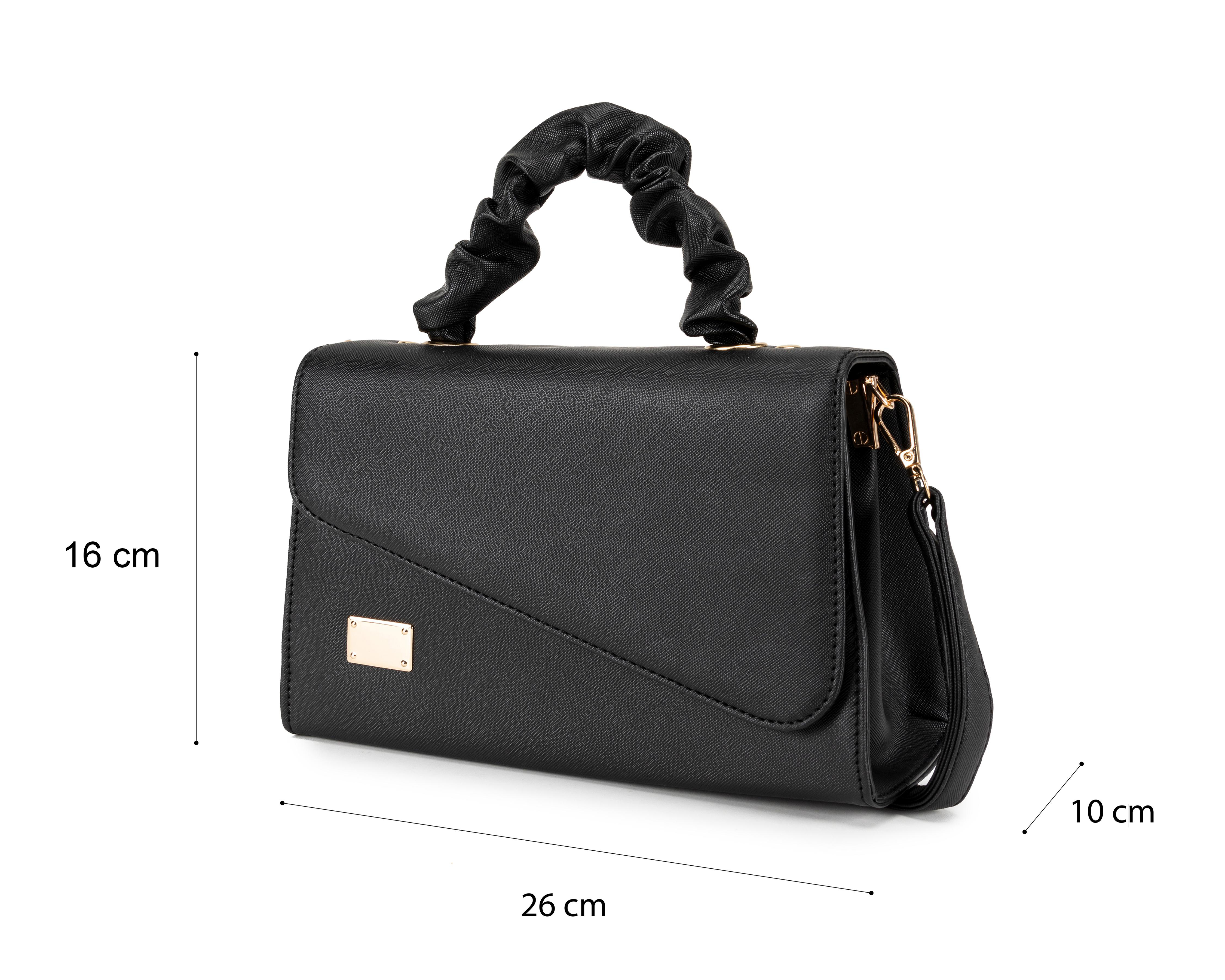 Foto 5 | Bolsa de Mano Strona Negra