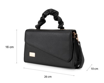 Foto 5 | Bolsa de Mano Strona Negra