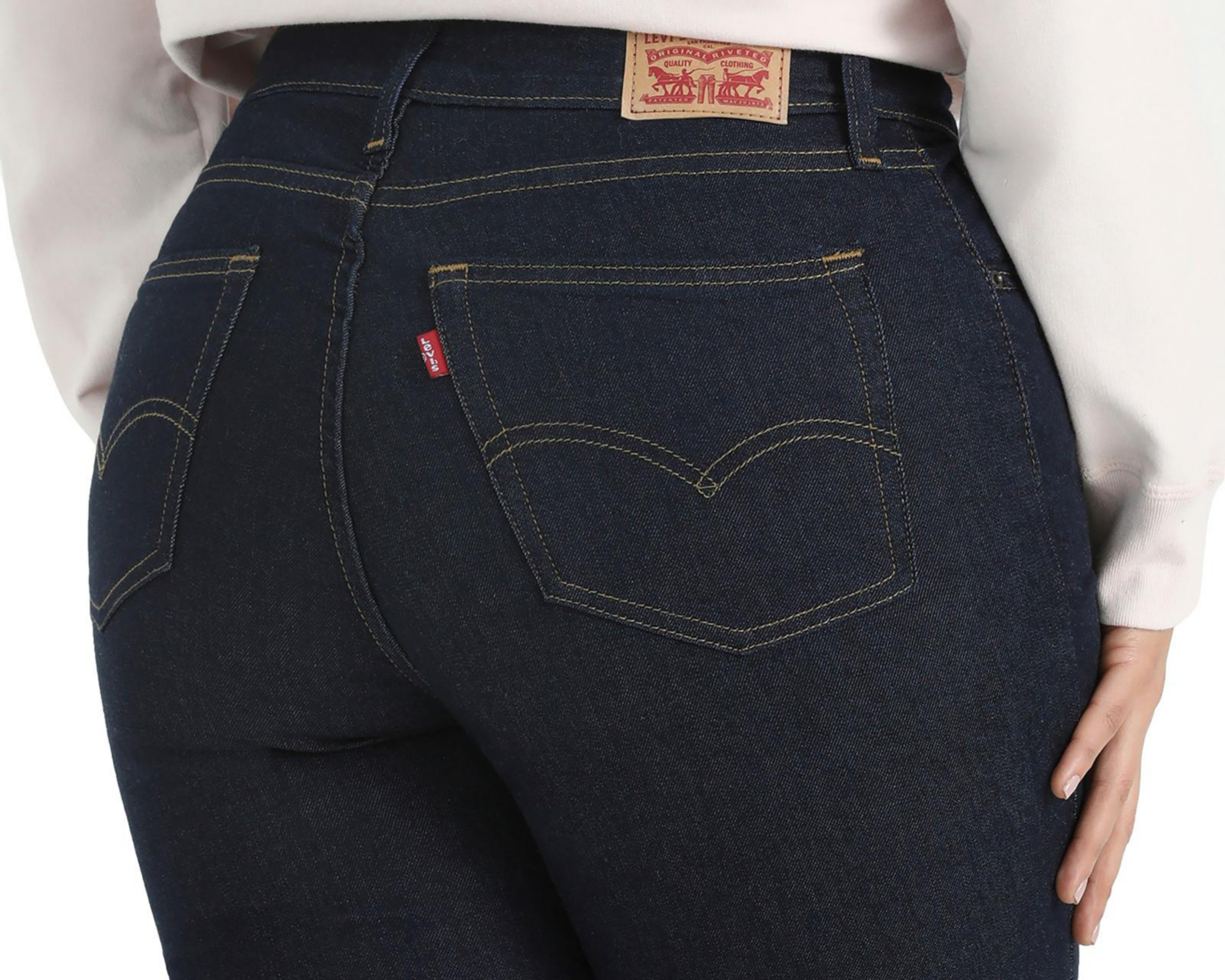 Foto 6 pulgar | Jeans High Rise Skinny Levi's 721 Nilo para Mujer