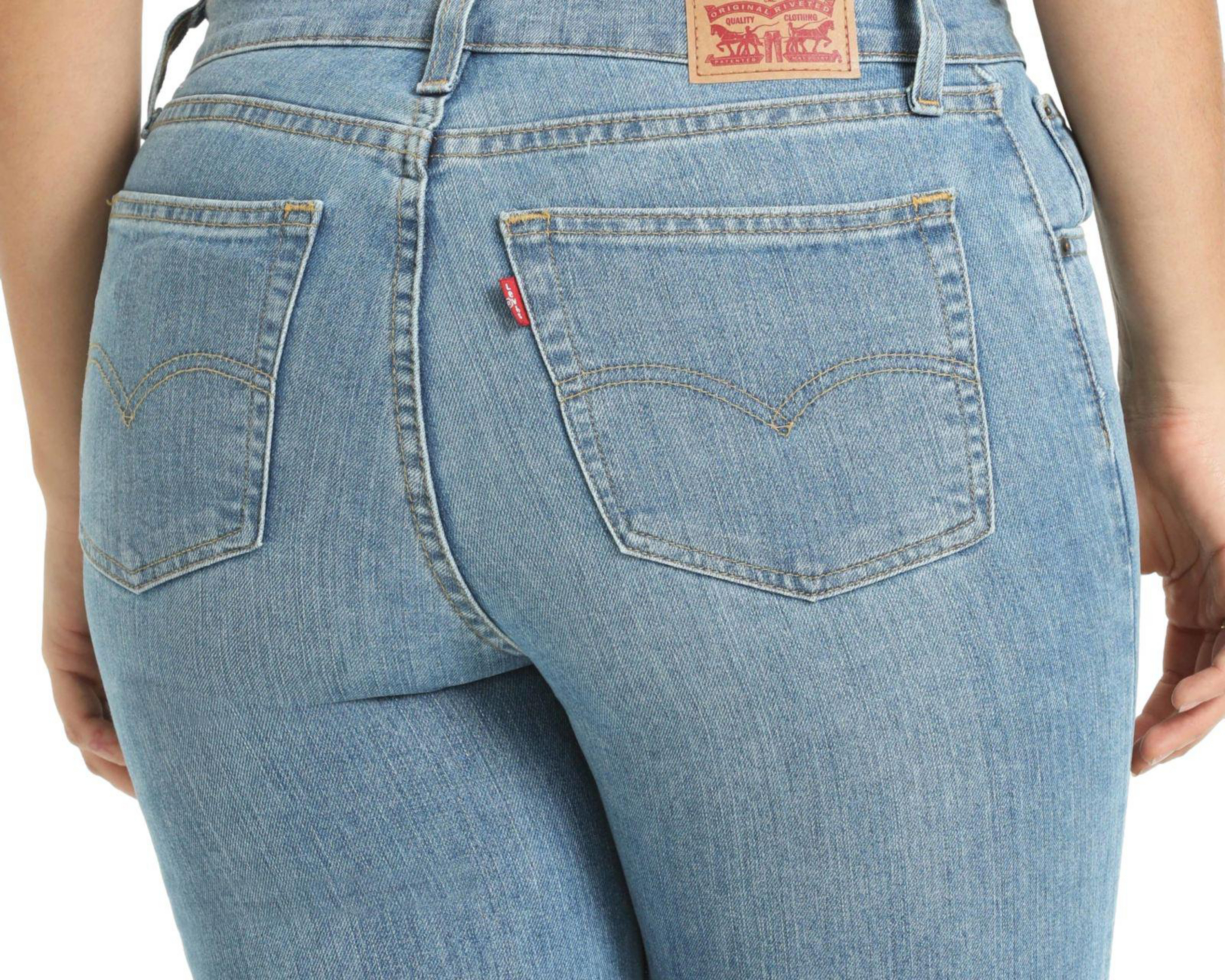 Foto 5 pulgar | Jeans Recto Levi's 724 High Rise para Mujer