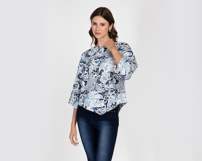 Foto 1 | Blusa Lady Sun Mangas 3/4 para Mujer