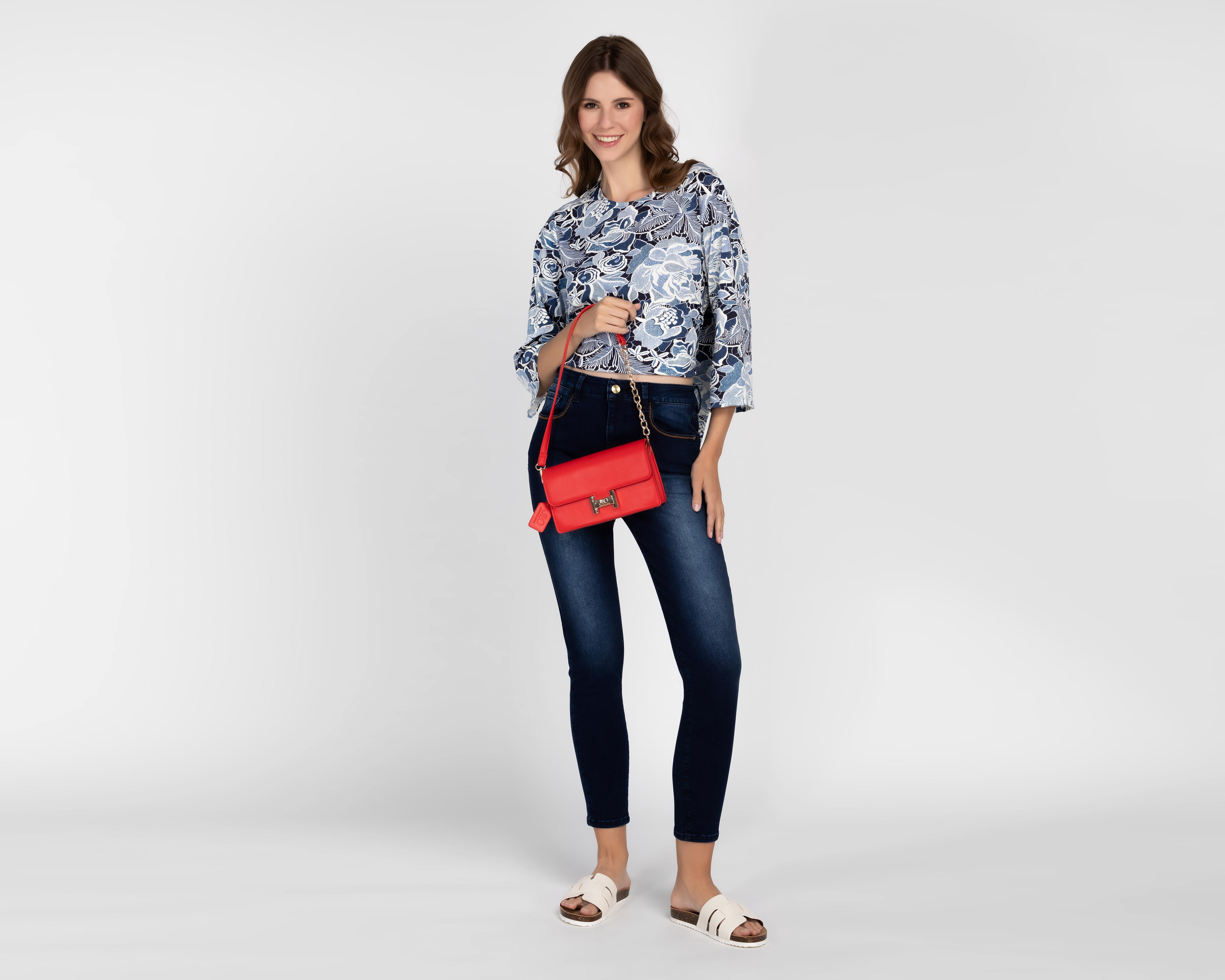 Foto 2 | Blusa Lady Sun Mangas 3/4 para Mujer