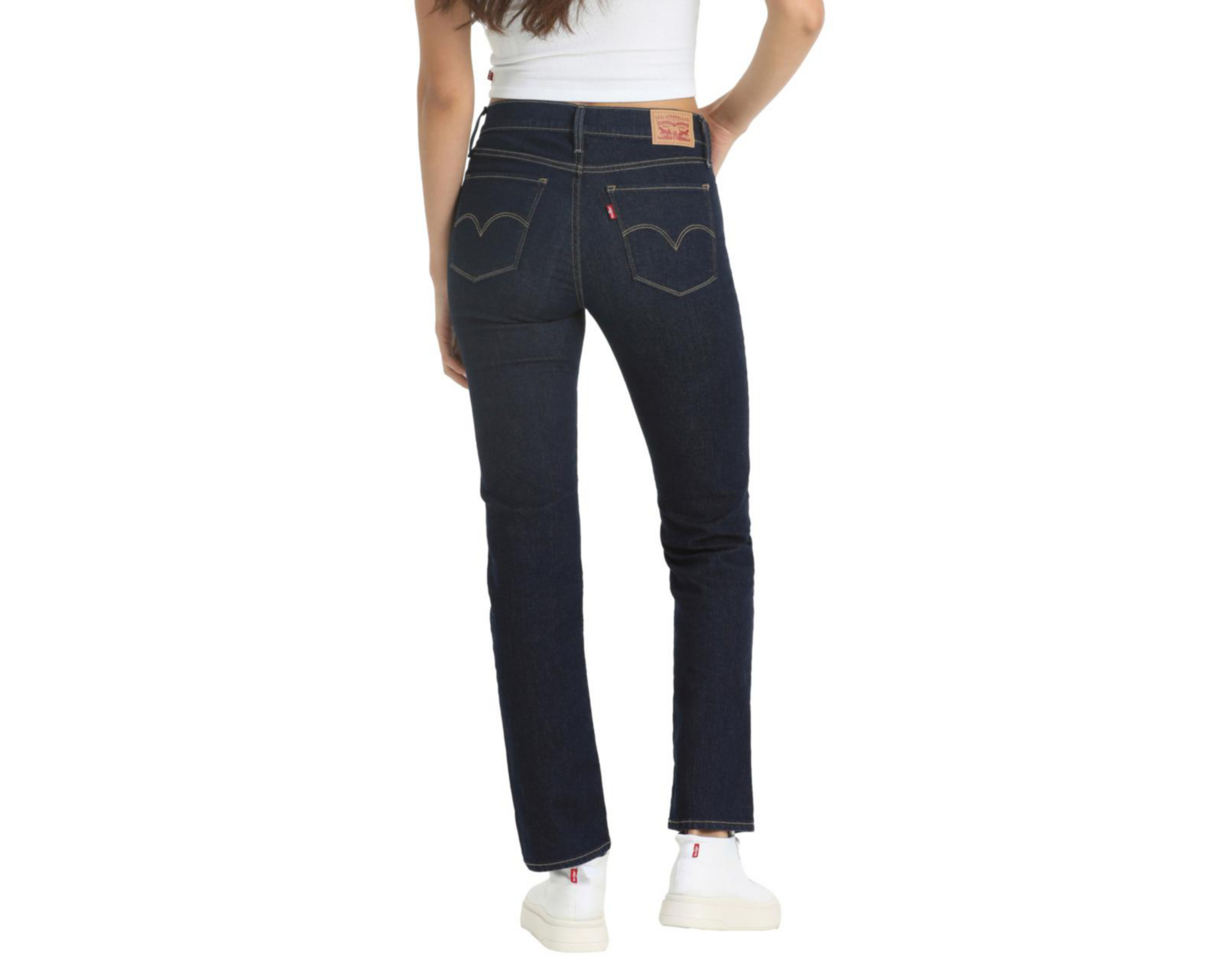 Foto 4 pulgar | Jeans Straight Levi's 314 para Mujer