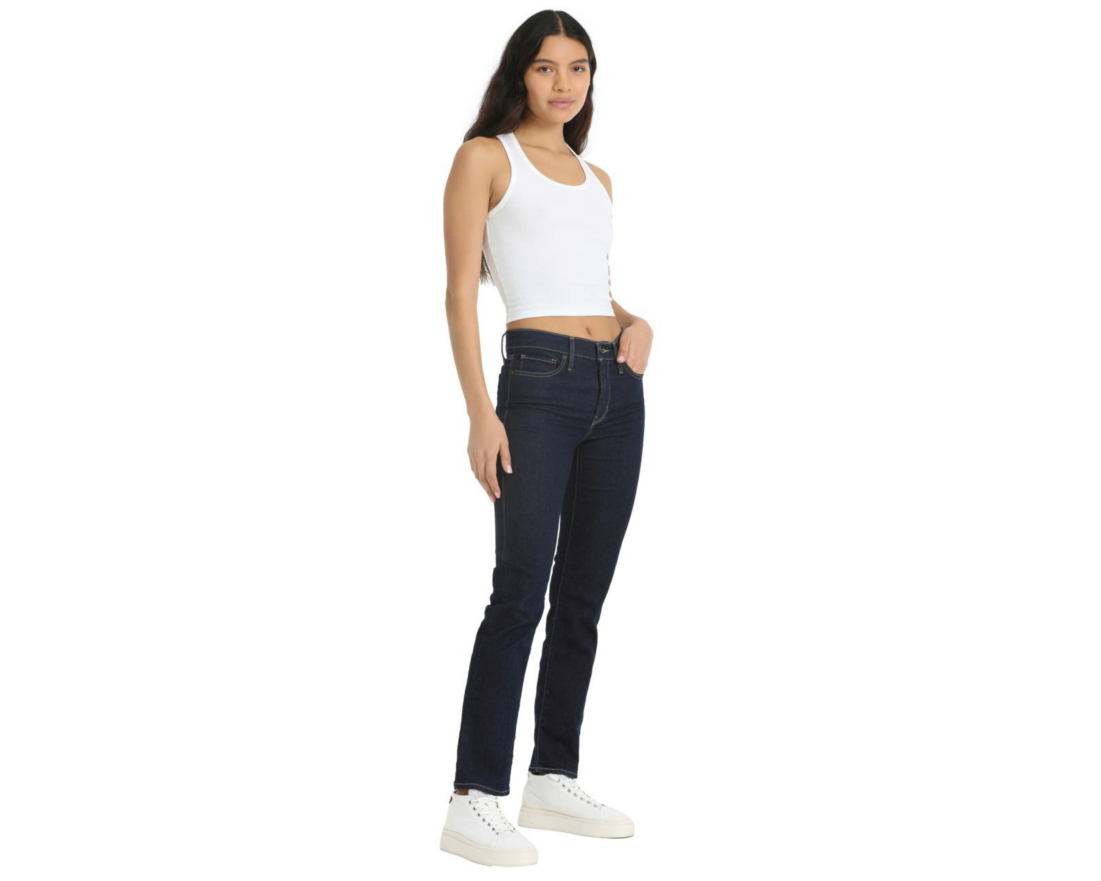 Foto 5 pulgar | Jeans Straight Levi's 314 para Mujer