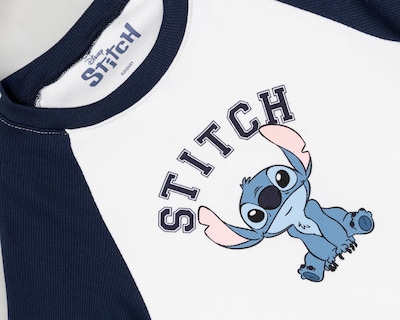 Foto 3 | Playera Manga Corta Disney Lilo & Stitch para Mujer